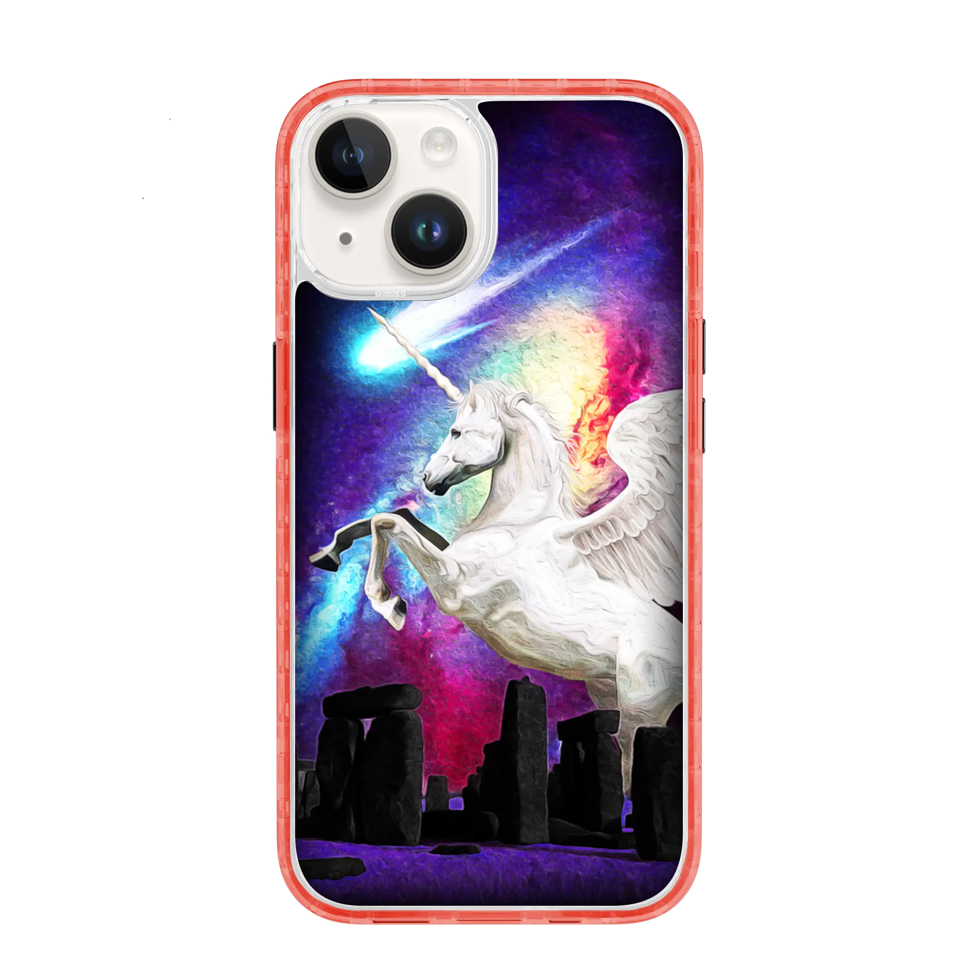 AppleiPhone14TurboRed Horned Magesty | Wizards & Wyrms Series | Custom MagSafe Case Design for Apple iPhone 14 Series cellhelmet cellhelmet