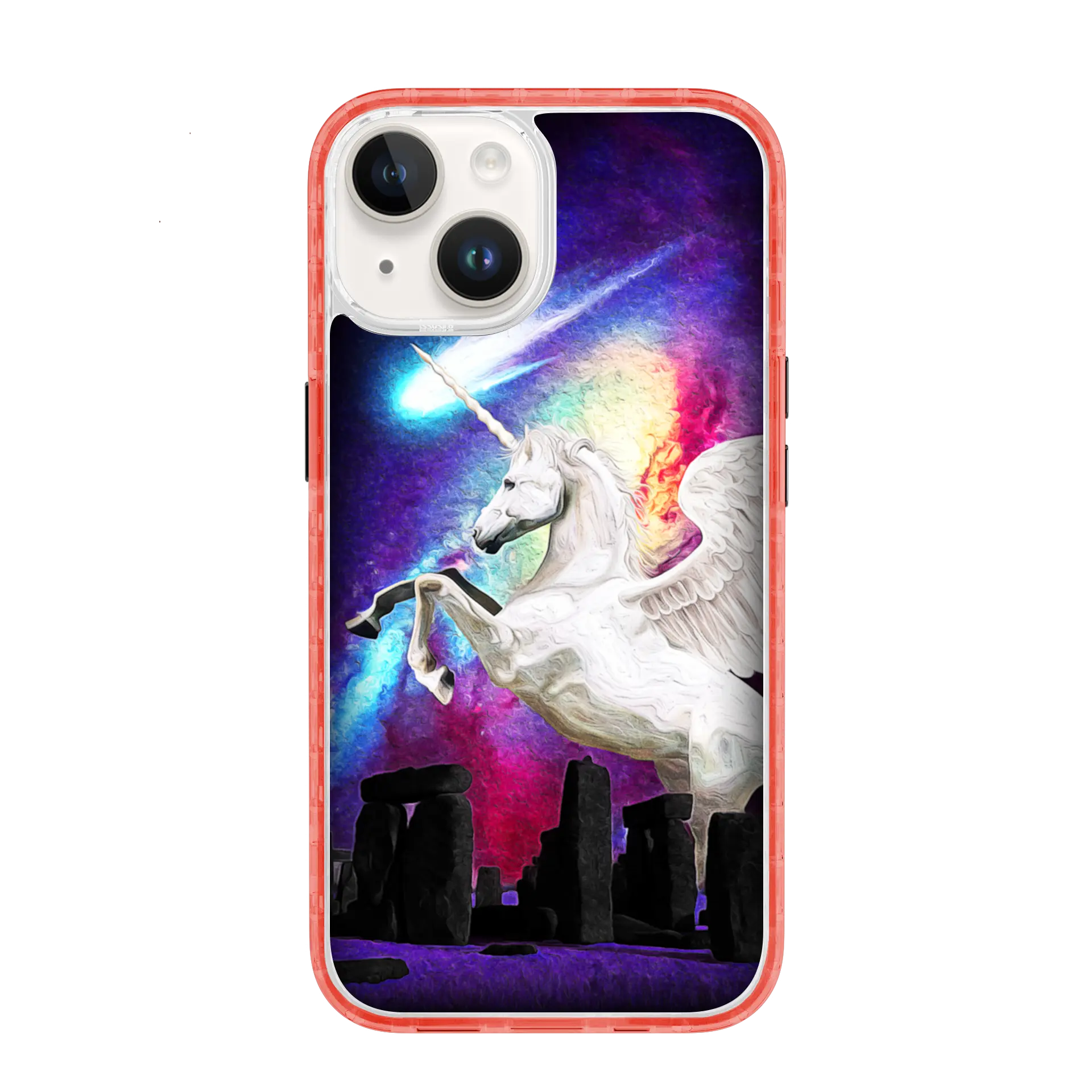 AppleiPhone14PlusTurboRed Horned Magesty | Wizards & Wyrms Series | Custom MagSafe Case Design for Apple iPhone 14 Series cellhelmet cellhelmet