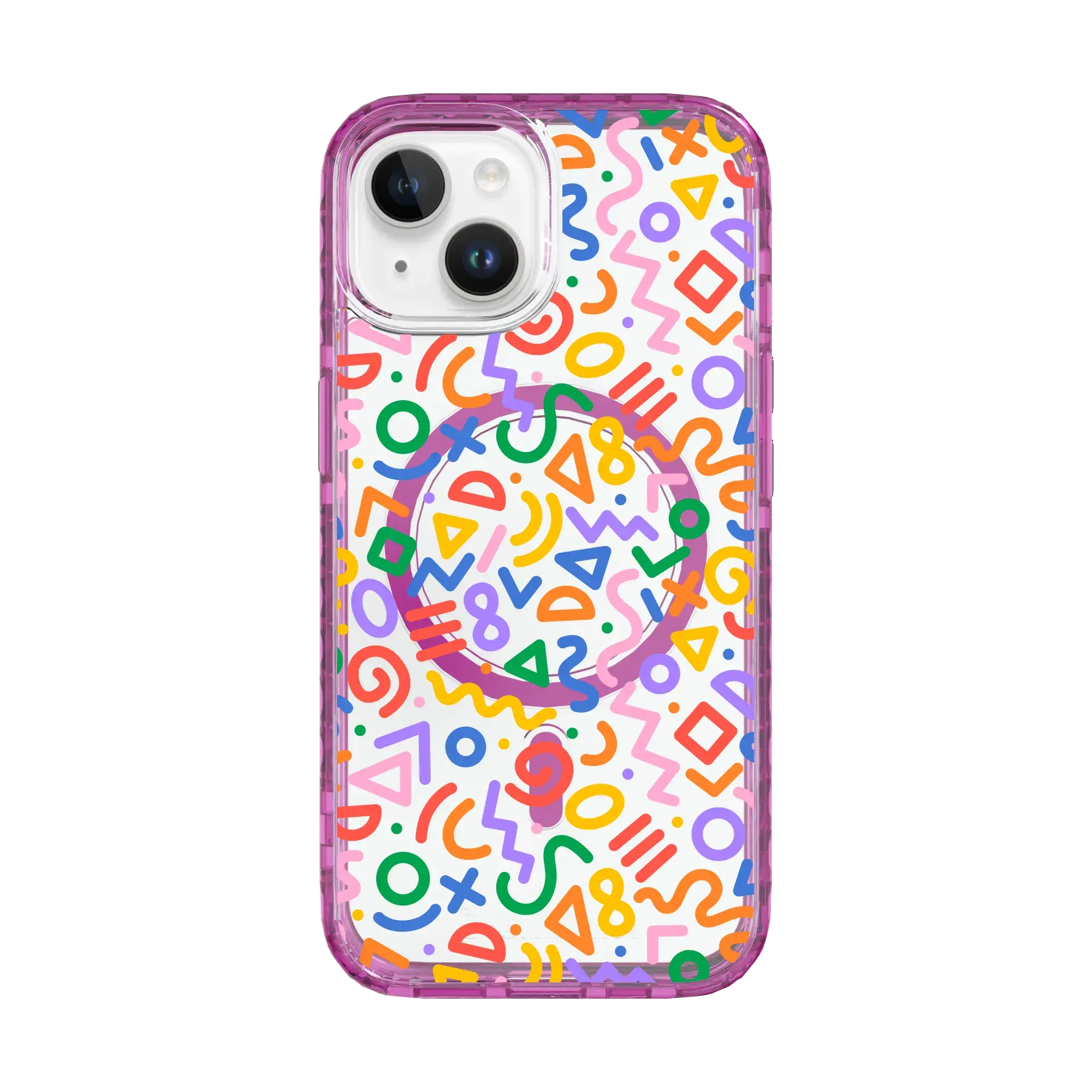 Keith | Shapes Colors | Custom MagSafe Case Design for Apple iPhone 15 Series