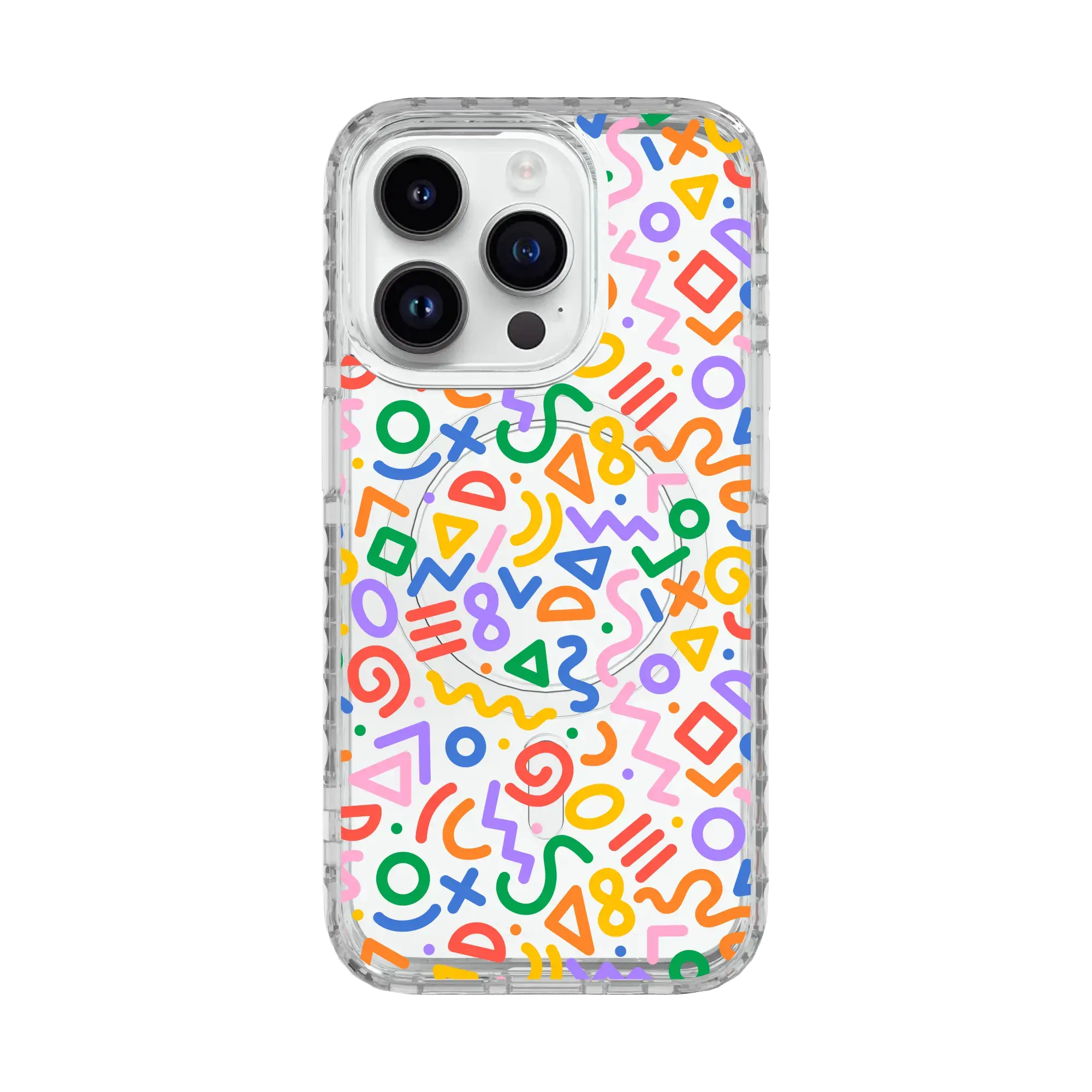 Keith | Shapes Colors | Custom MagSafe Case Design for Apple iPhone 15 Series