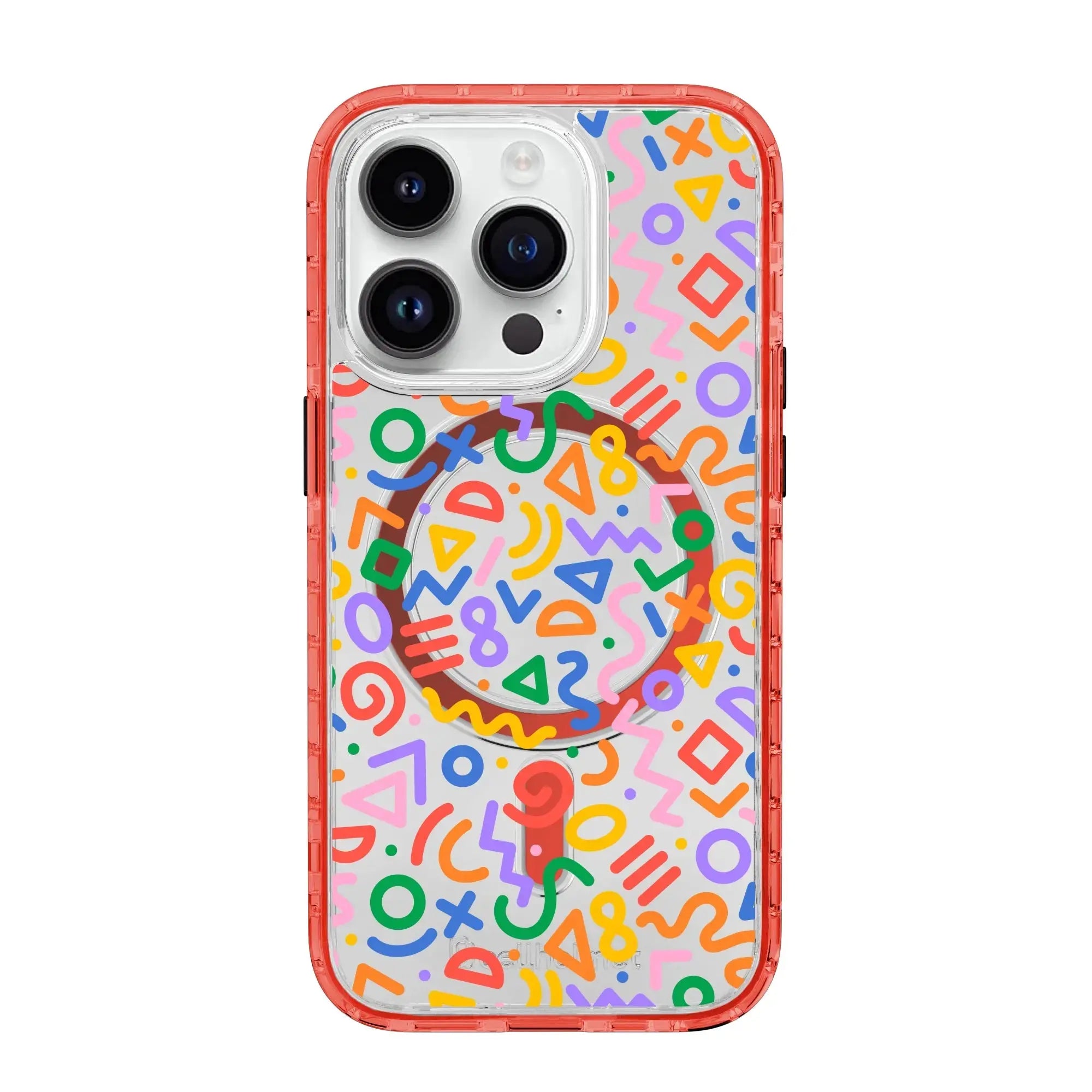 Keith | Shapes Colors | Custom MagSafe Case Design for Apple iPhone 15 Series