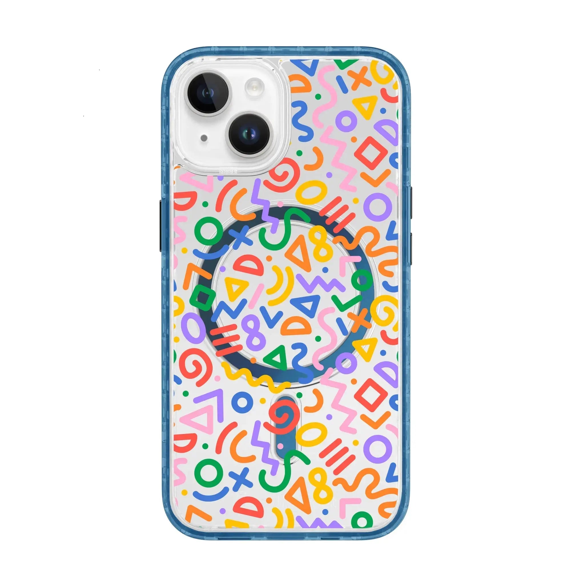 Keith | Shapes Colors | Custom MagSafe Case Design for Apple iPhone 14 Series cellhelmet cellhelmet