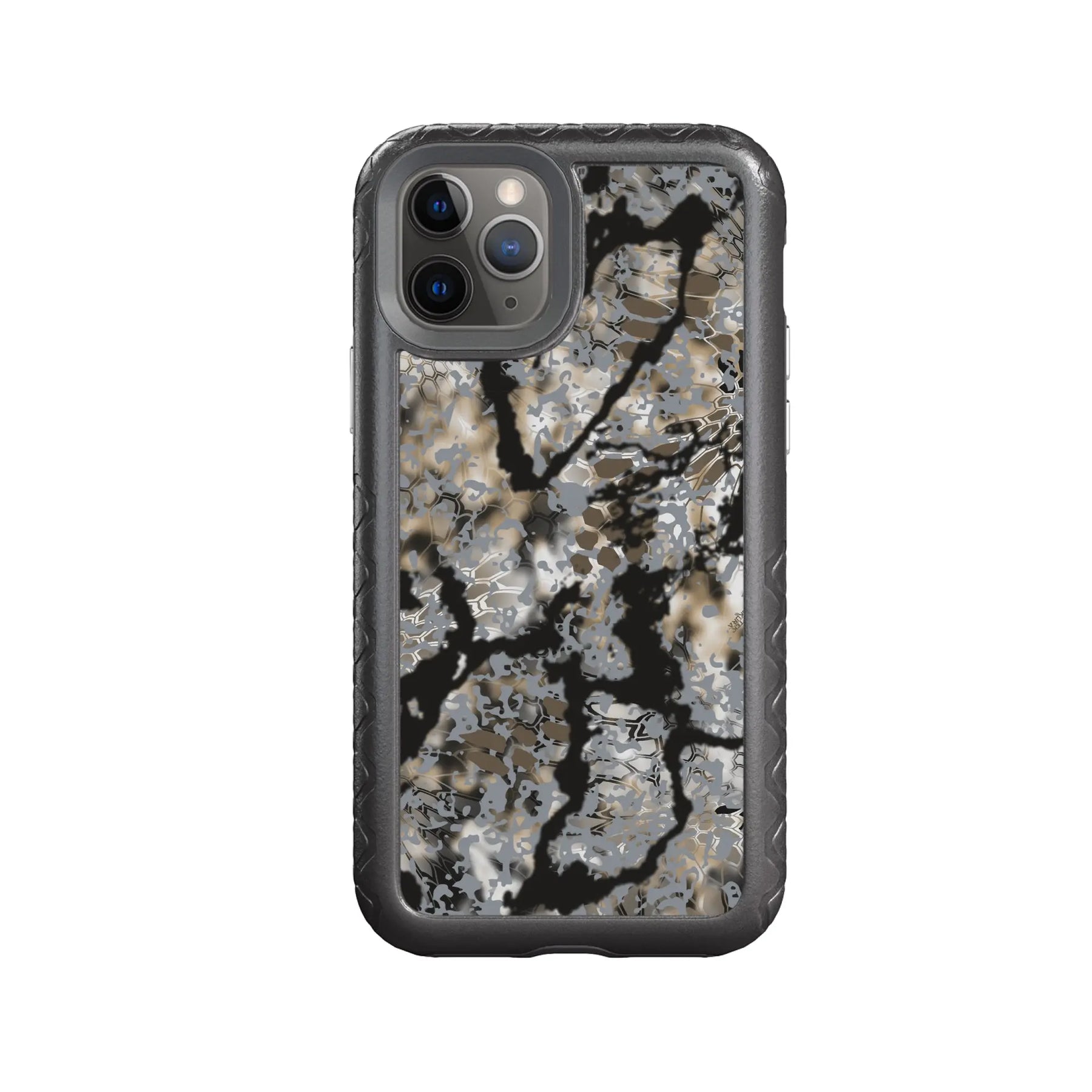 Kryptek Fortitude for Apple iPhone 11 Pro - Custom Case - OnyxBlackOBSKURASKYFALL - cellhelmet