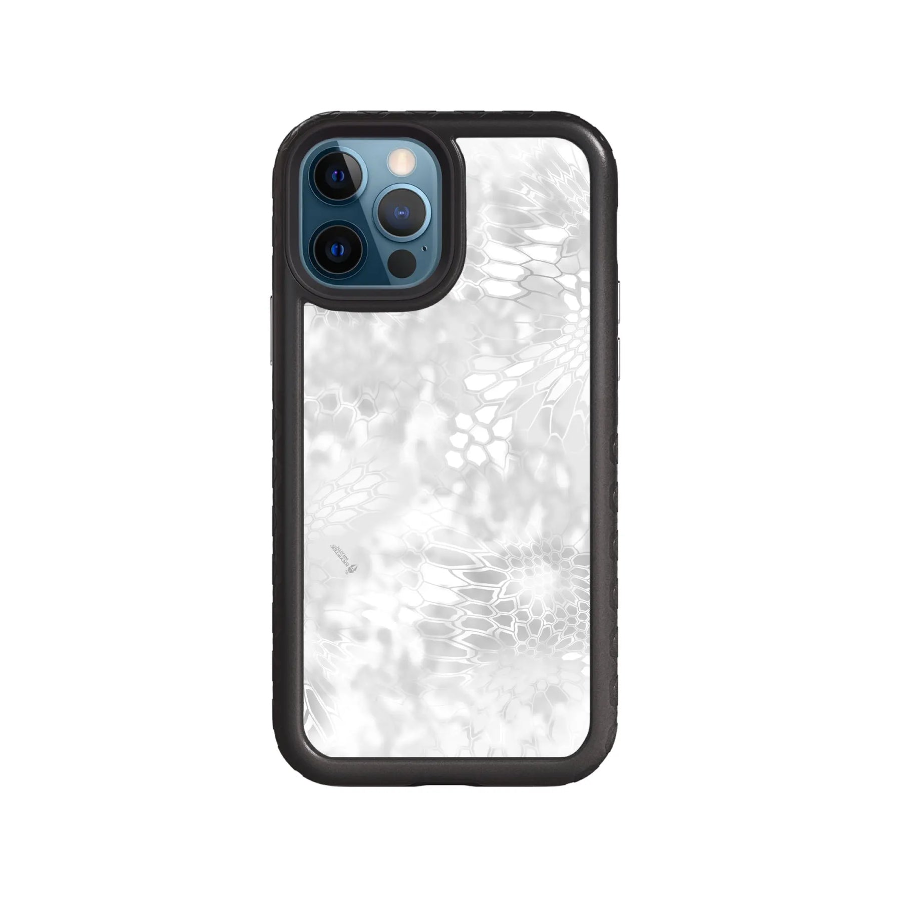 Kryptek Fortitude for Apple iPhone 12 / 12 Pro - Custom Case - OnyxBlackWRAITH - cellhelmet