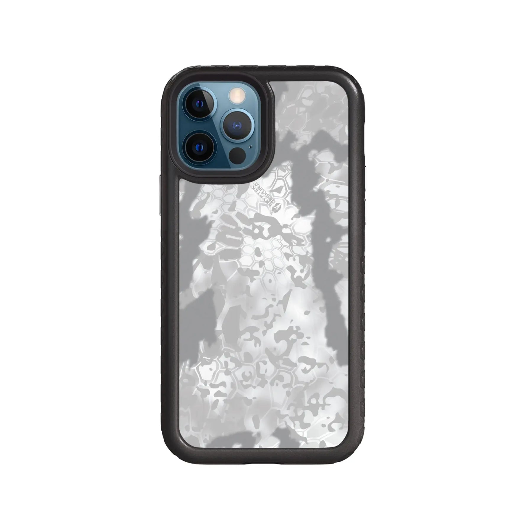 Kryptek Fortitude for Apple iPhone 12 / 12 Pro - Custom Case - OnyxBlackOBSKURANIVIS - cellhelmet