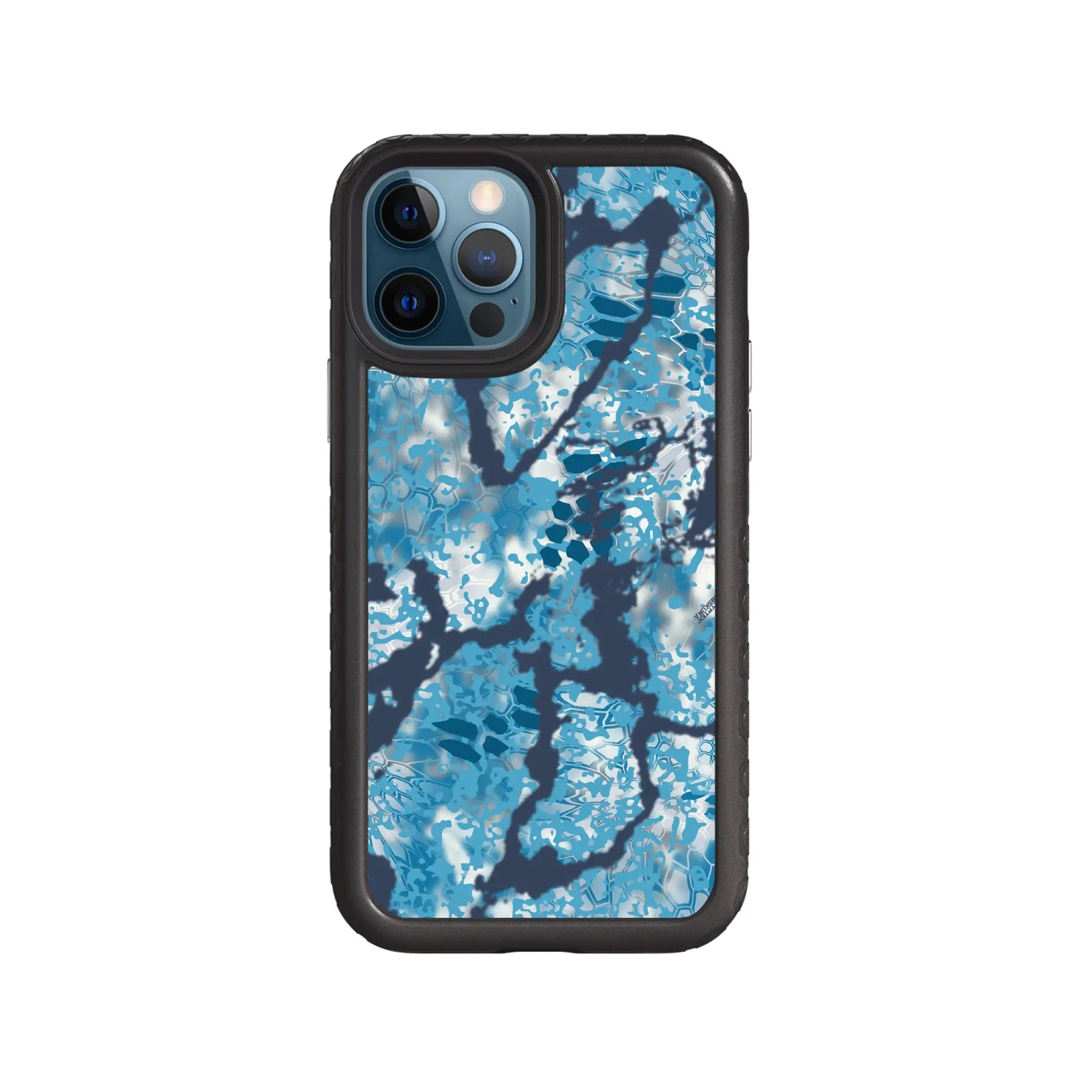 Kryptek Fortitude for Apple iPhone 12 / 12 Pro - Custom Case - OnyxBlackOBSKURALITUS - cellhelmet