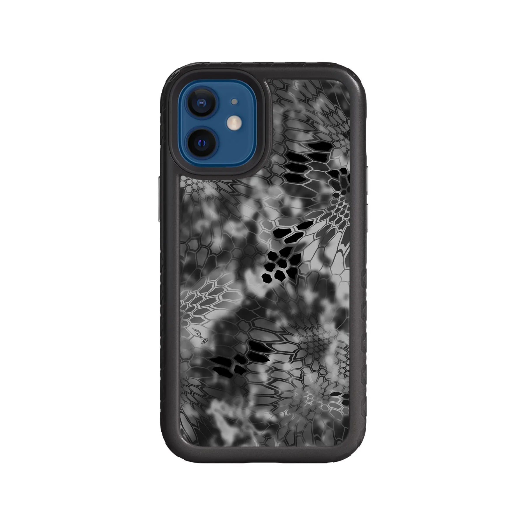 Kryptek Fortitude for Apple iPhone 12 Mini - Custom Case - OnyxBlackRAID - cellhelmet