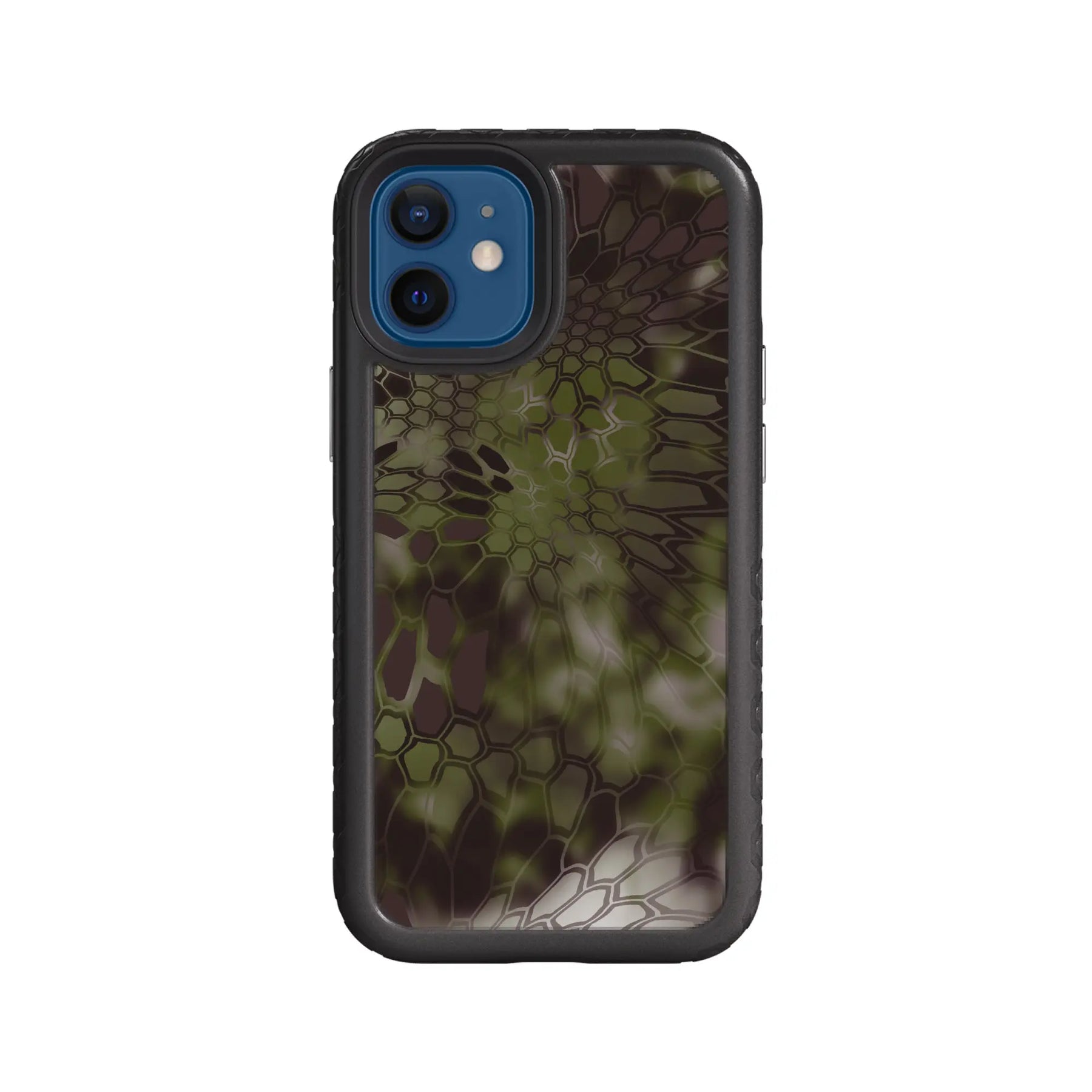Kryptek Fortitude for Apple iPhone 12 Mini - Custom Case - OnyxBlackALTITUDE - cellhelmet
