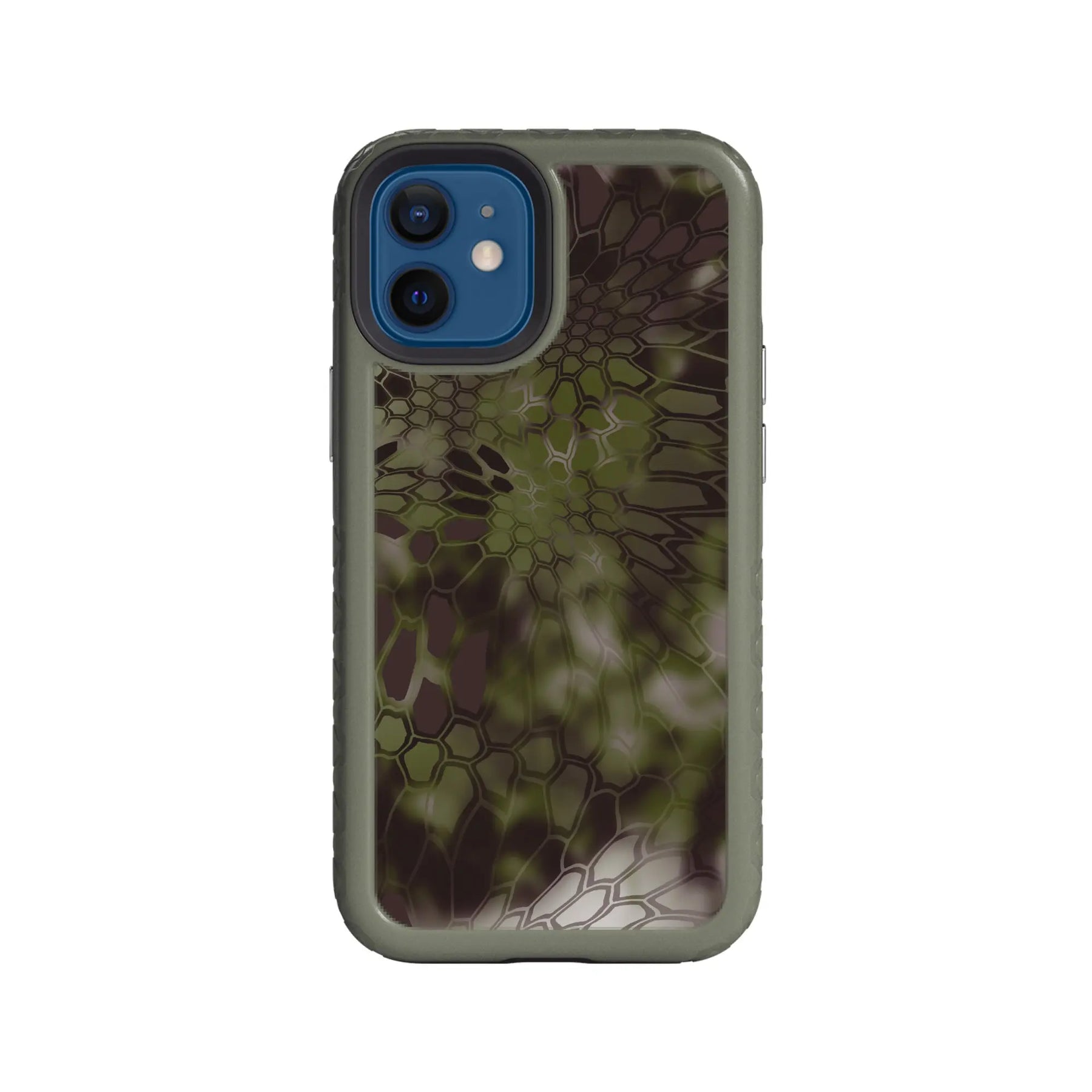 Kryptek Fortitude for Apple iPhone 12 Mini - Custom Case - OliveDrabGreenALTITUDE - cellhelmet