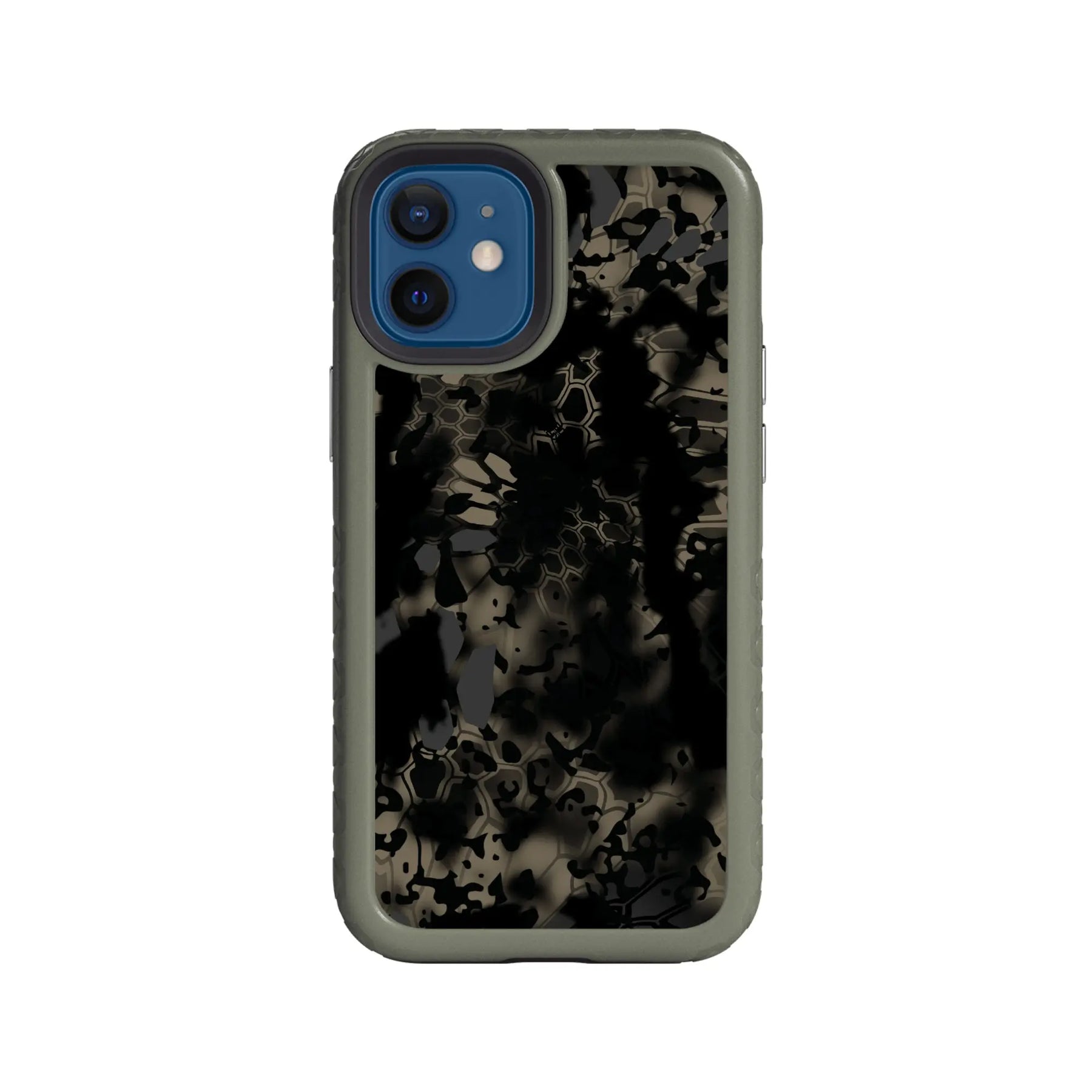 Kryptek Fortitude for Apple iPhone 12 Mini - Custom Case - OliveDrabGreenOBSKURANOX - cellhelmet