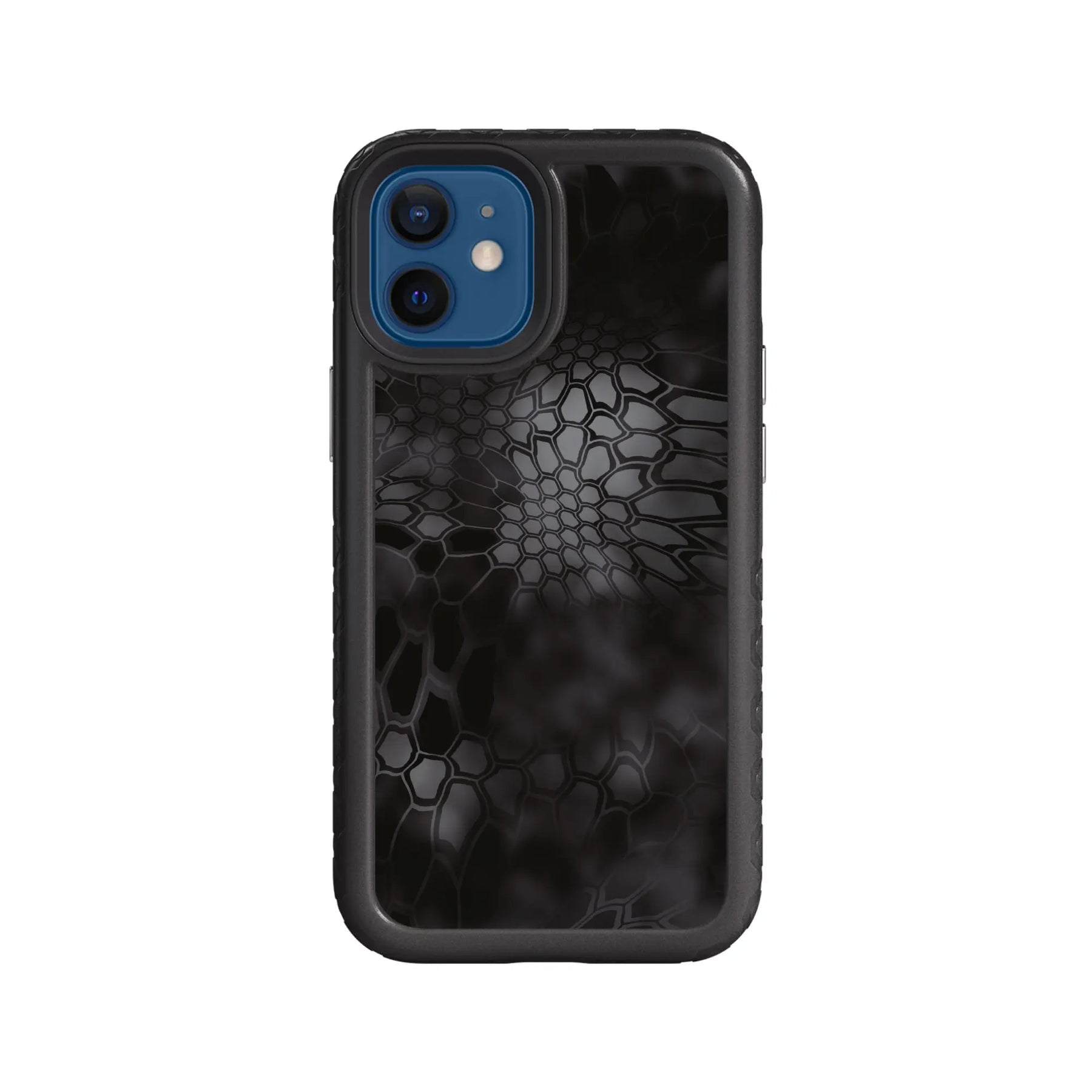 Kryptek Fortitude for Apple iPhone 12 Mini - Custom Case - OnyxBlackTYPHON - cellhelmet