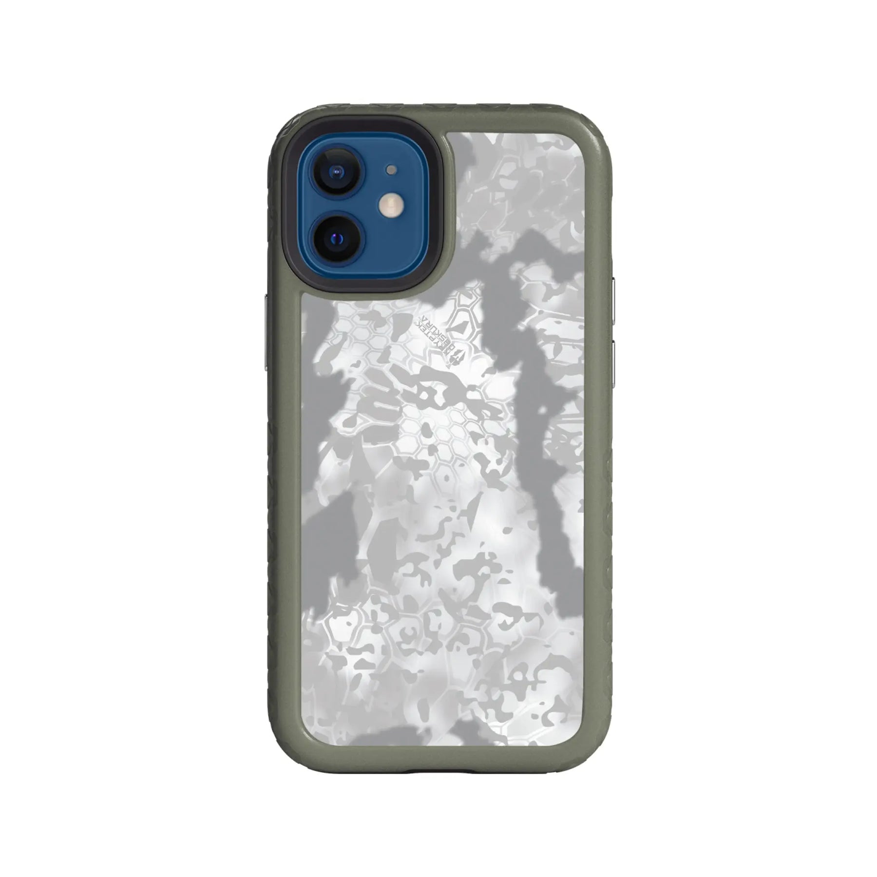 Kryptek Fortitude for Apple iPhone 12 Mini - Custom Case - OliveDrabGreenOBSKURANIVIS - cellhelmet