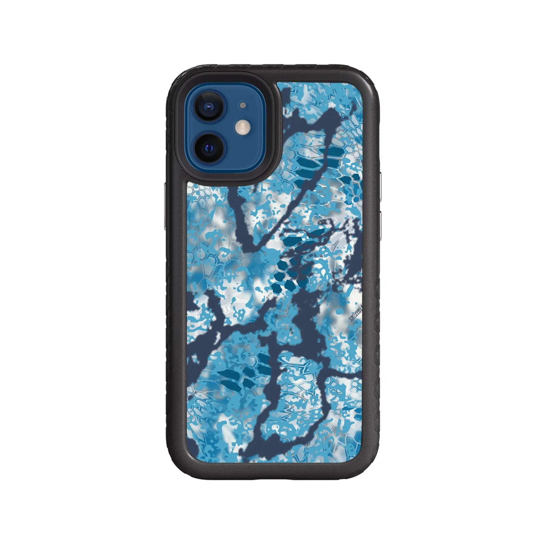 Kryptek Fortitude for Apple iPhone 12 Mini - Custom Case - OnyxBlackOBSKURALITUS - cellhelmet
