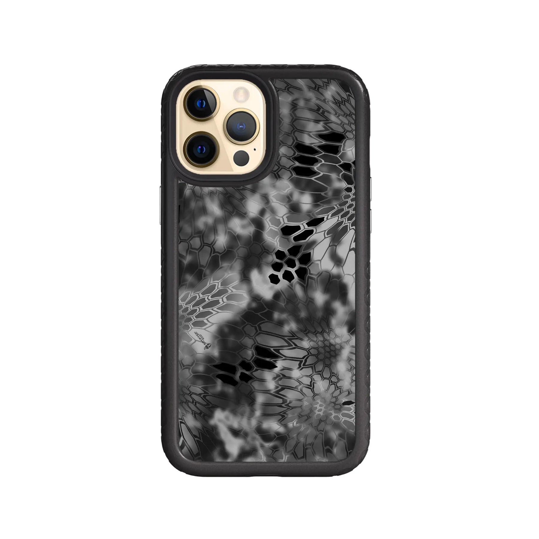 Kryptek Fortitude for Apple iPhone 12 Pro Max - Custom Case - OnyxBlackRAID - cellhelmet