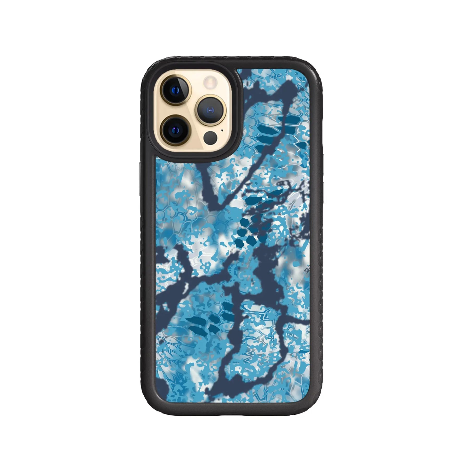 Kryptek Fortitude for Apple iPhone 12 Pro Max - Custom Case - OnyxBlackOBSKURALITUS - cellhelmet