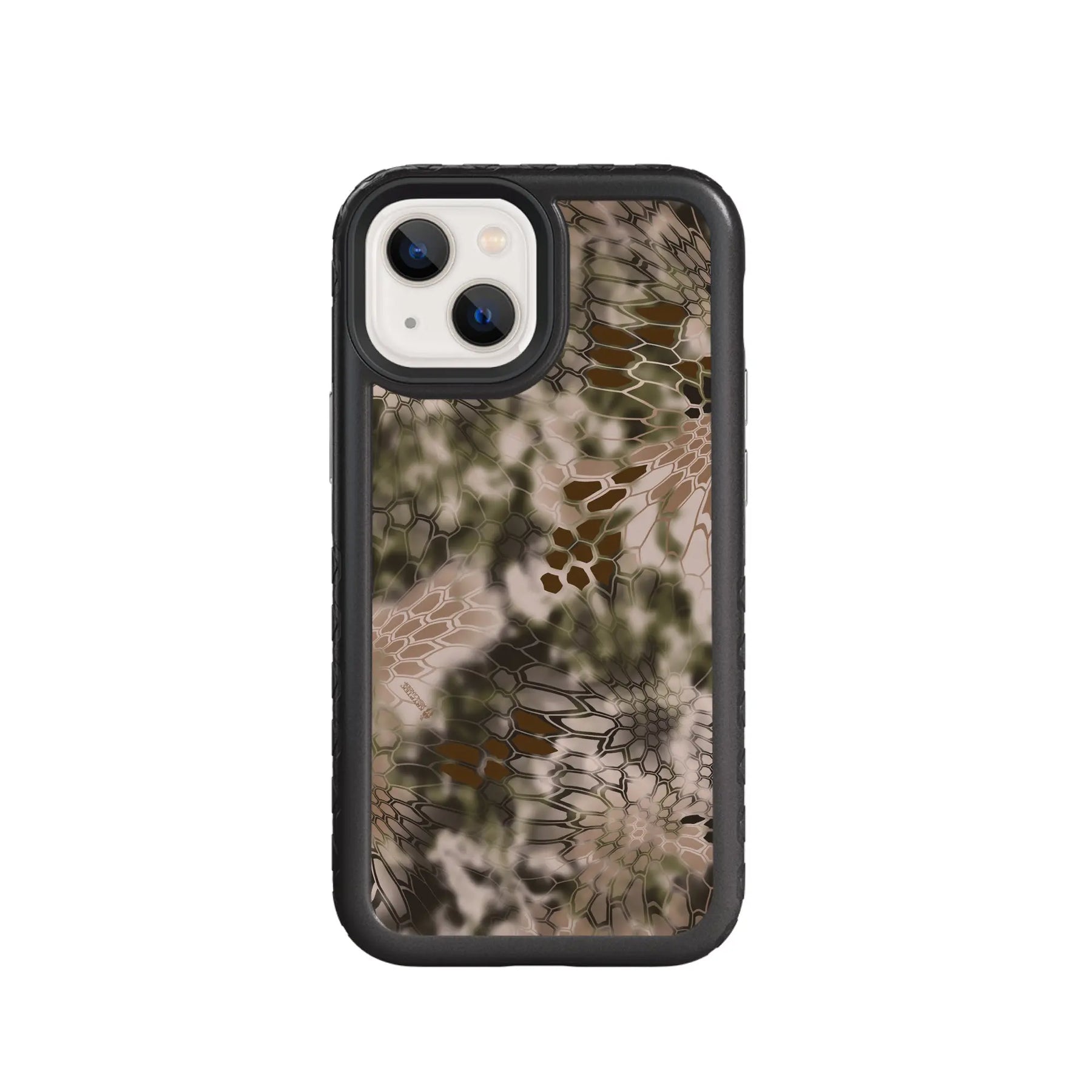 Kryptek Fortitude for Apple iPhone 13 Mini - Custom Case - OnyxBlackHIGHLANDER - cellhelmet