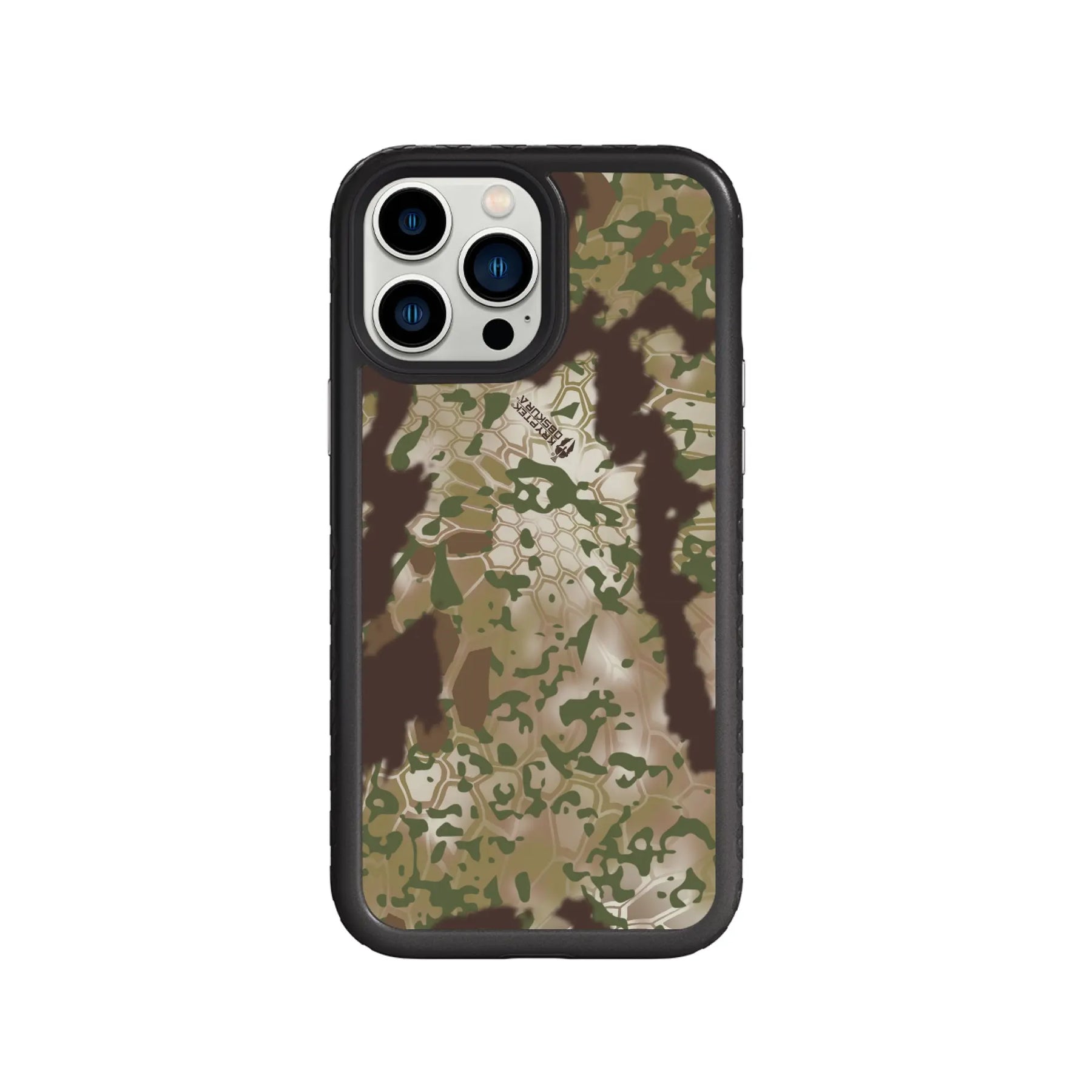 Kryptek Fortitude for Apple iPhone 13 Pro Max - Custom Case - OnyxBlackOBSKURATRANSITIONAL - cellhelmet