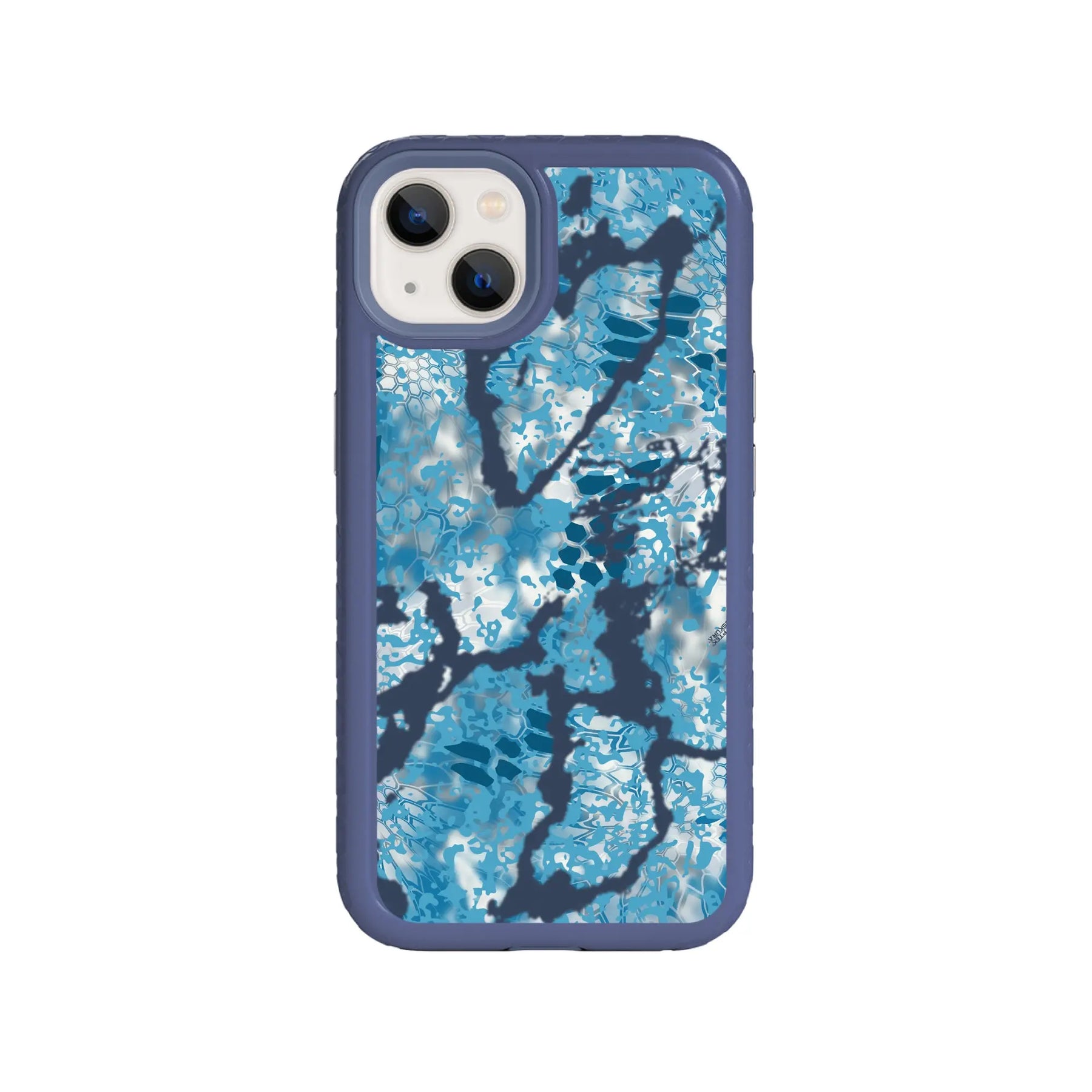 Kryptek Fortitude for Apple iPhone 13 - Custom Case - SlateBlueOBSKURALITUS - cellhelmet