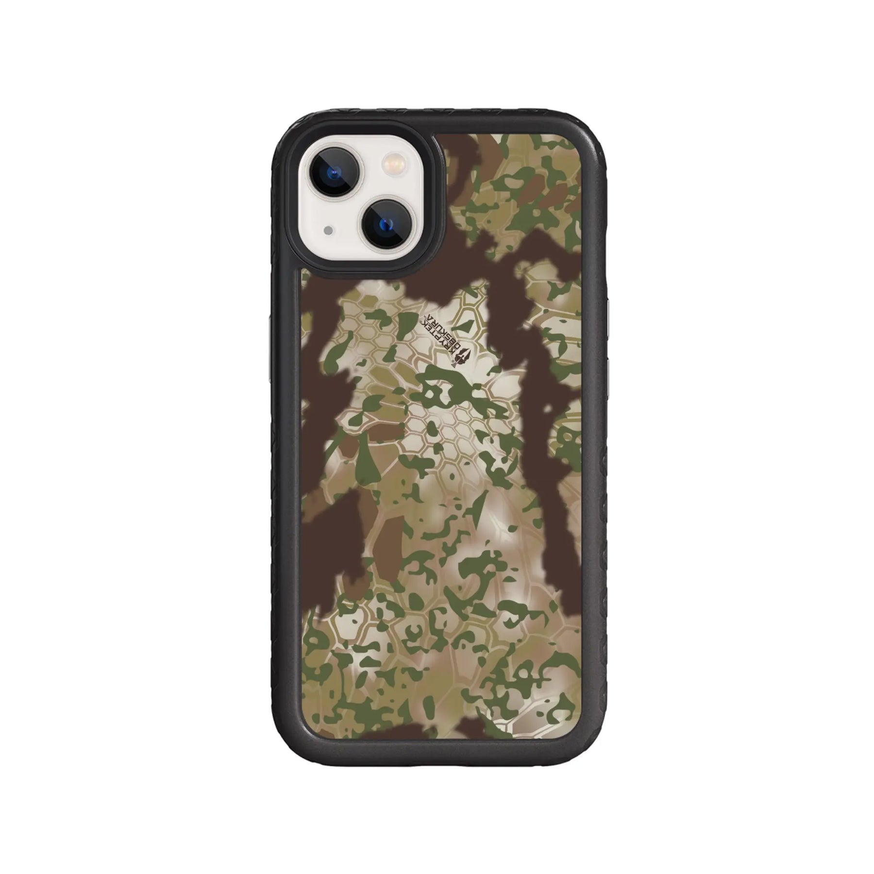 Kryptek Fortitude for Apple iPhone 13 - Custom Case - OnyxBlackOBSKURATRANSITIONAL - cellhelmet