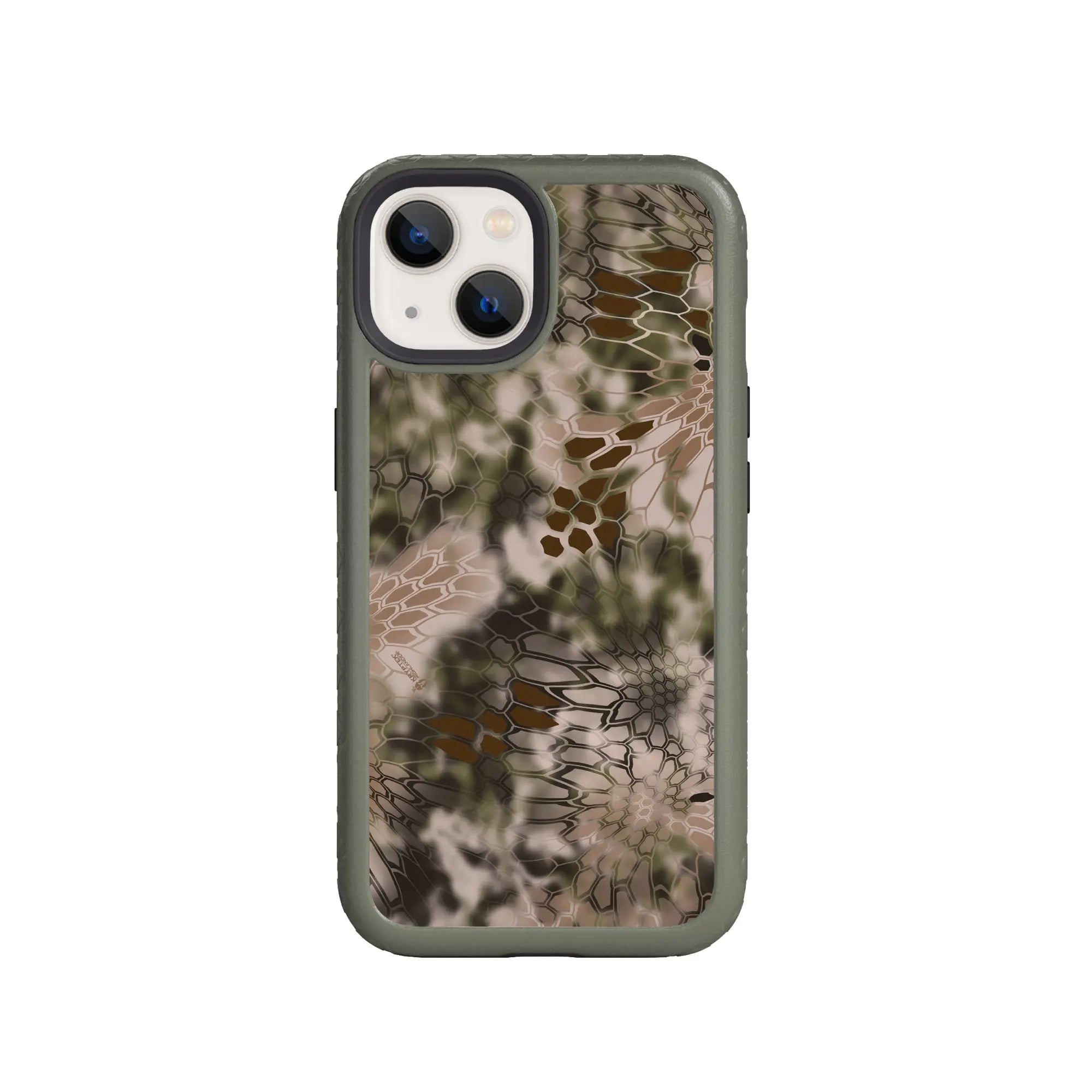 Kryptek Fortitude for Apple iPhone 14 Plus - Custom Case - OliveDrabGreenHIGHLANDER - cellhelmet