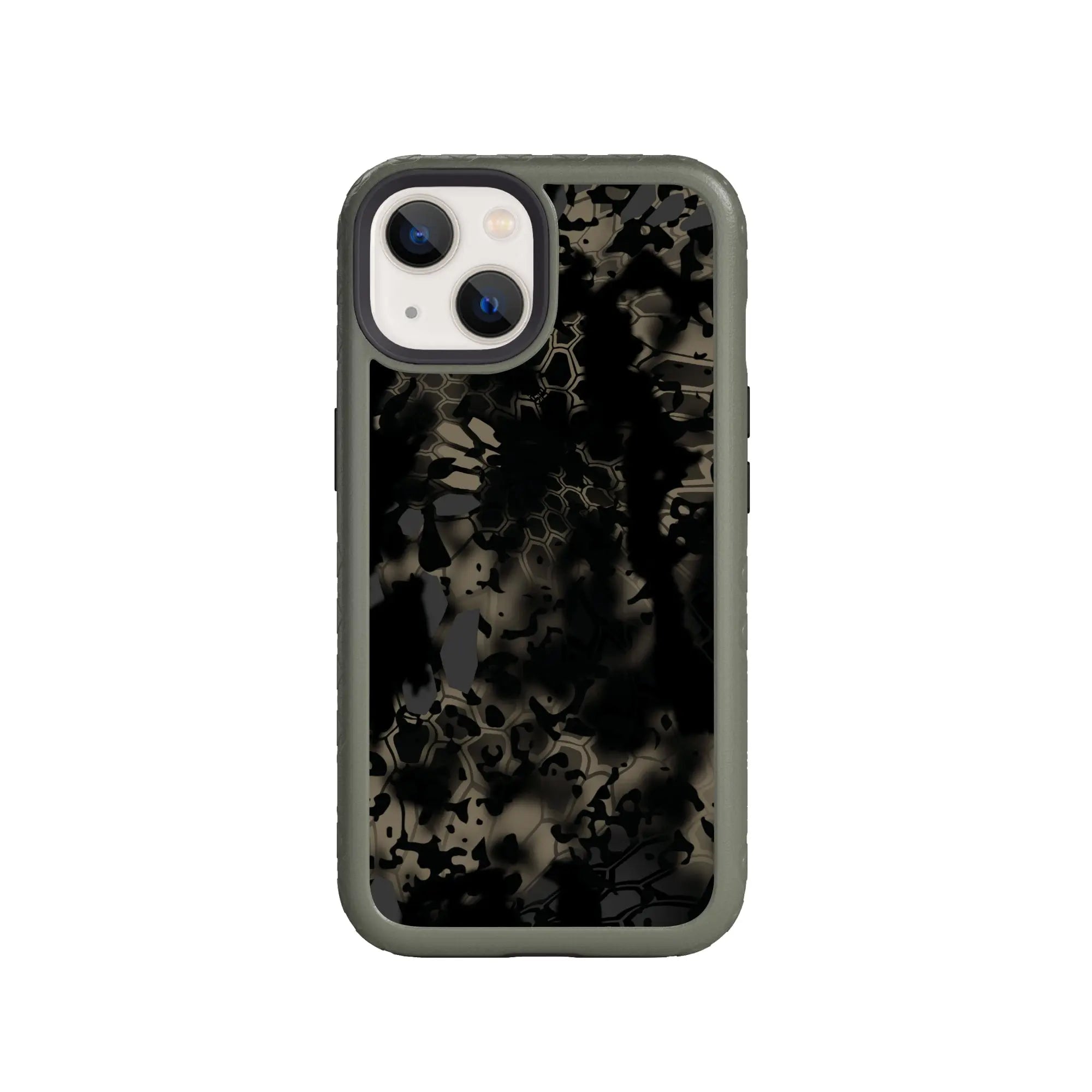 Kryptek Fortitude for Apple iPhone 14 Plus - Custom Case - OliveDrabGreenOBSKURANOX - cellhelmet