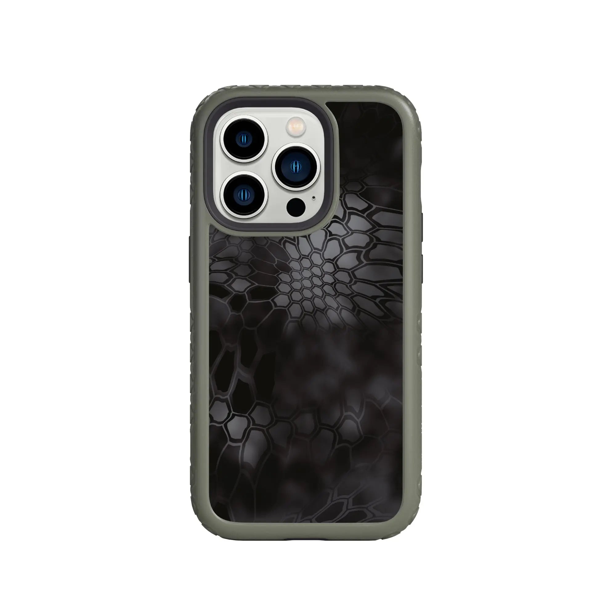 Kryptek Fortitude for Apple iPhone 14 Pro - Custom Case - OliveDrabGreenTYPHON - cellhelmet