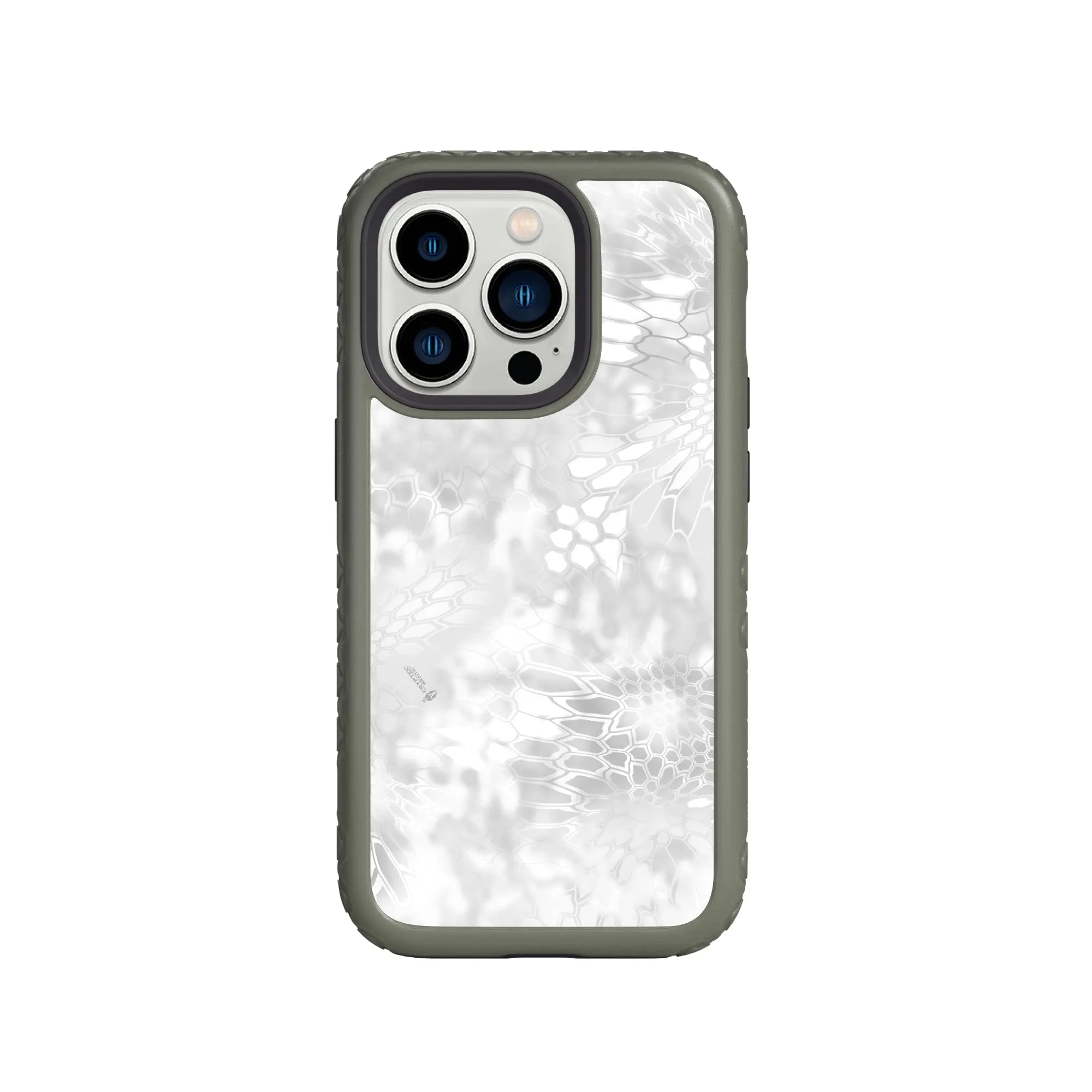 Kryptek Fortitude for Apple iPhone 14 Pro - Custom Case - OliveDrabGreenWRAITH - cellhelmet