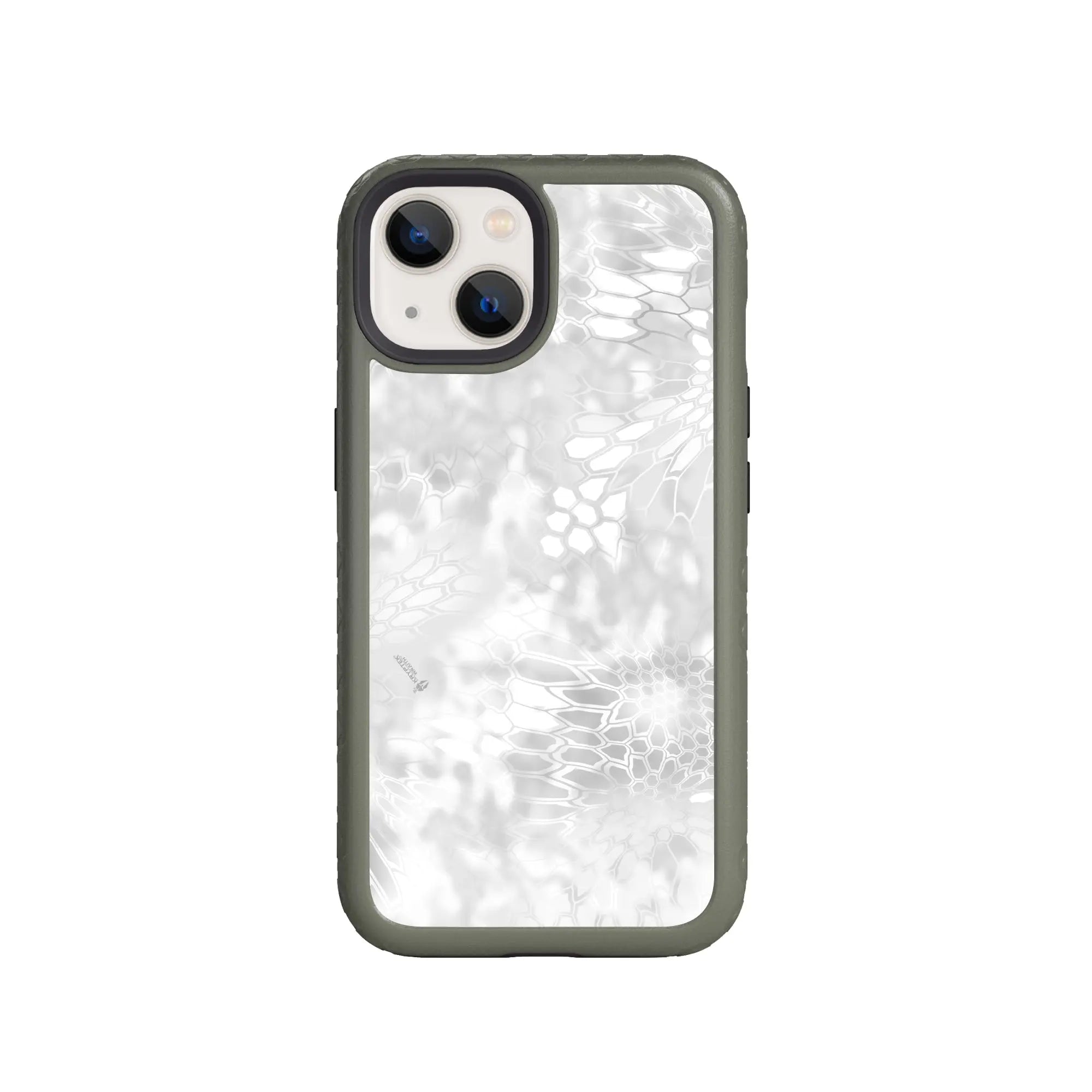 Kryptek Fortitude for Apple iPhone 14 - Custom Case - OliveDrabGreenWRAITH - cellhelmet