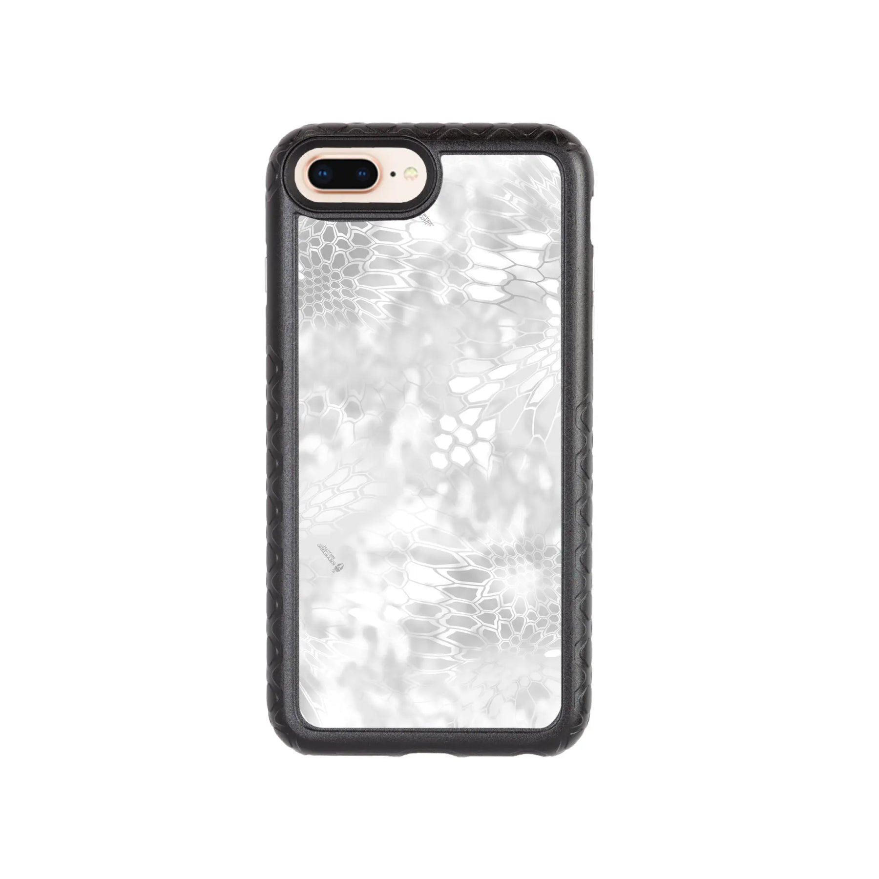 Kryptek Fortitude for Apple iPhone 6/7/8 Plus - Custom Case - OnyxBlackWRAITH - cellhelmet