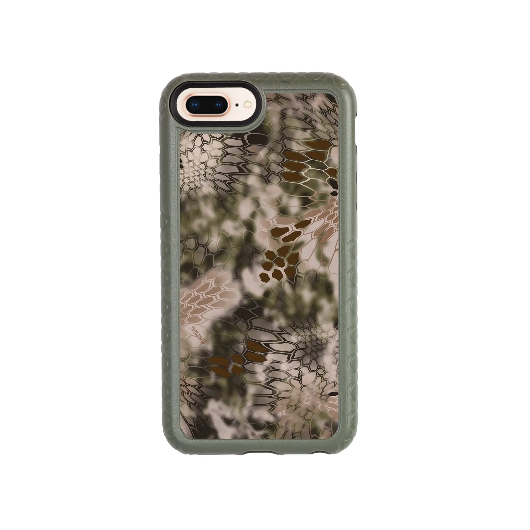 Kryptek Fortitude for Apple iPhone 6/7/8 Plus - Custom Case - OliveDrabGreenHIGHLANDER - cellhelmet