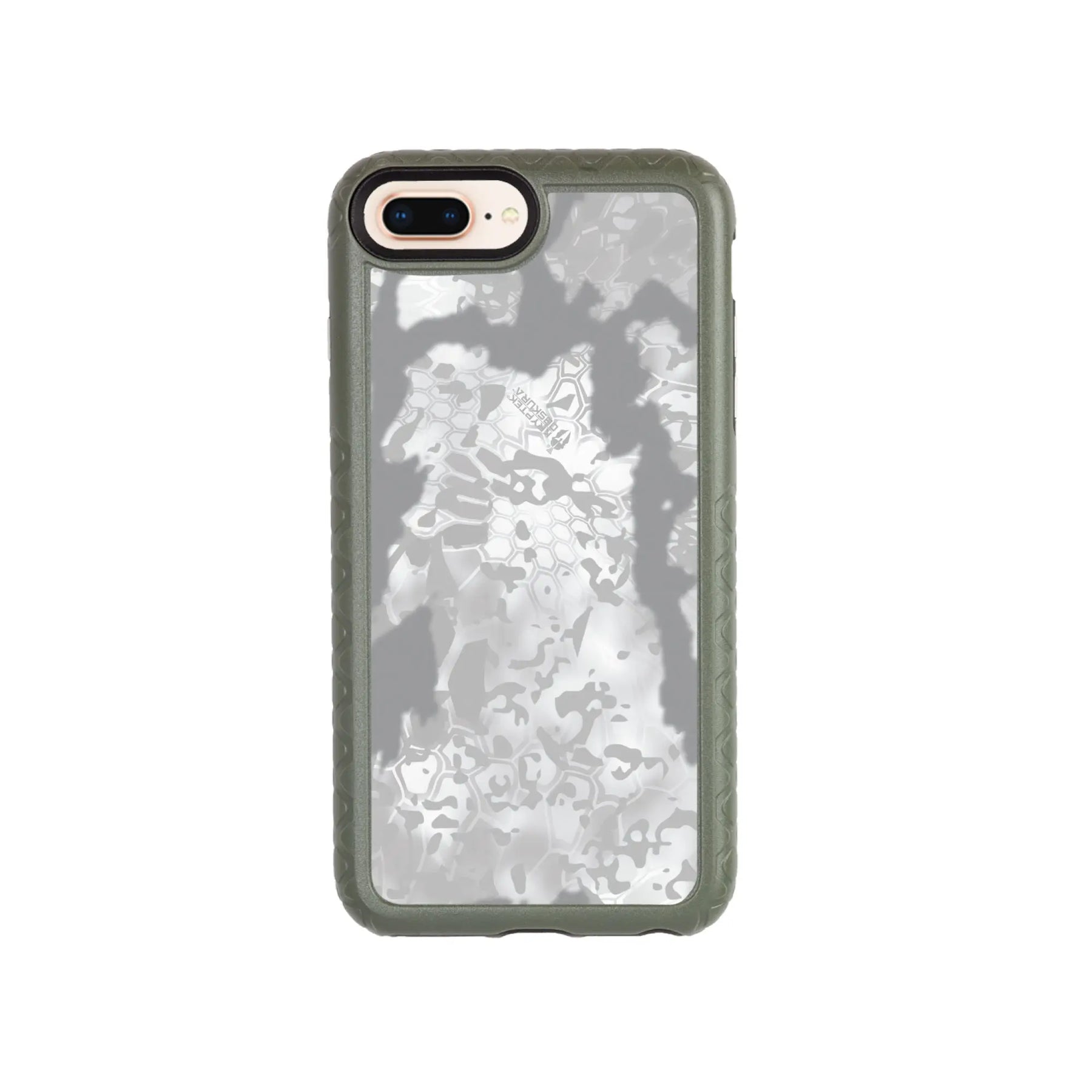 Kryptek Fortitude for Apple iPhone 6/7/8 Plus - Custom Case - OliveDrabGreenOBSKURANIVIS - cellhelmet