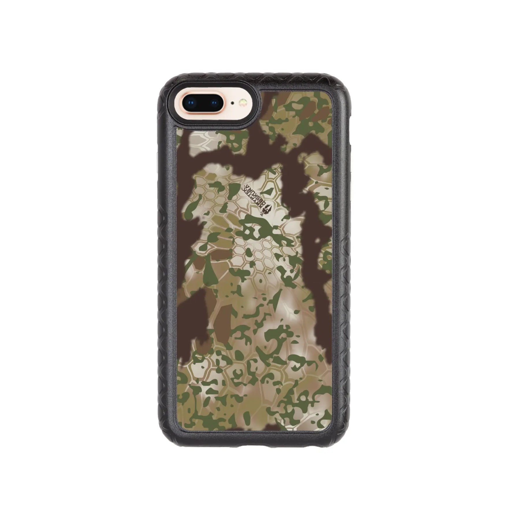 Kryptek Fortitude for Apple iPhone 6/7/8 Plus - Custom Case - OnyxBlackOBSKURATRANSITIONAL - cellhelmet