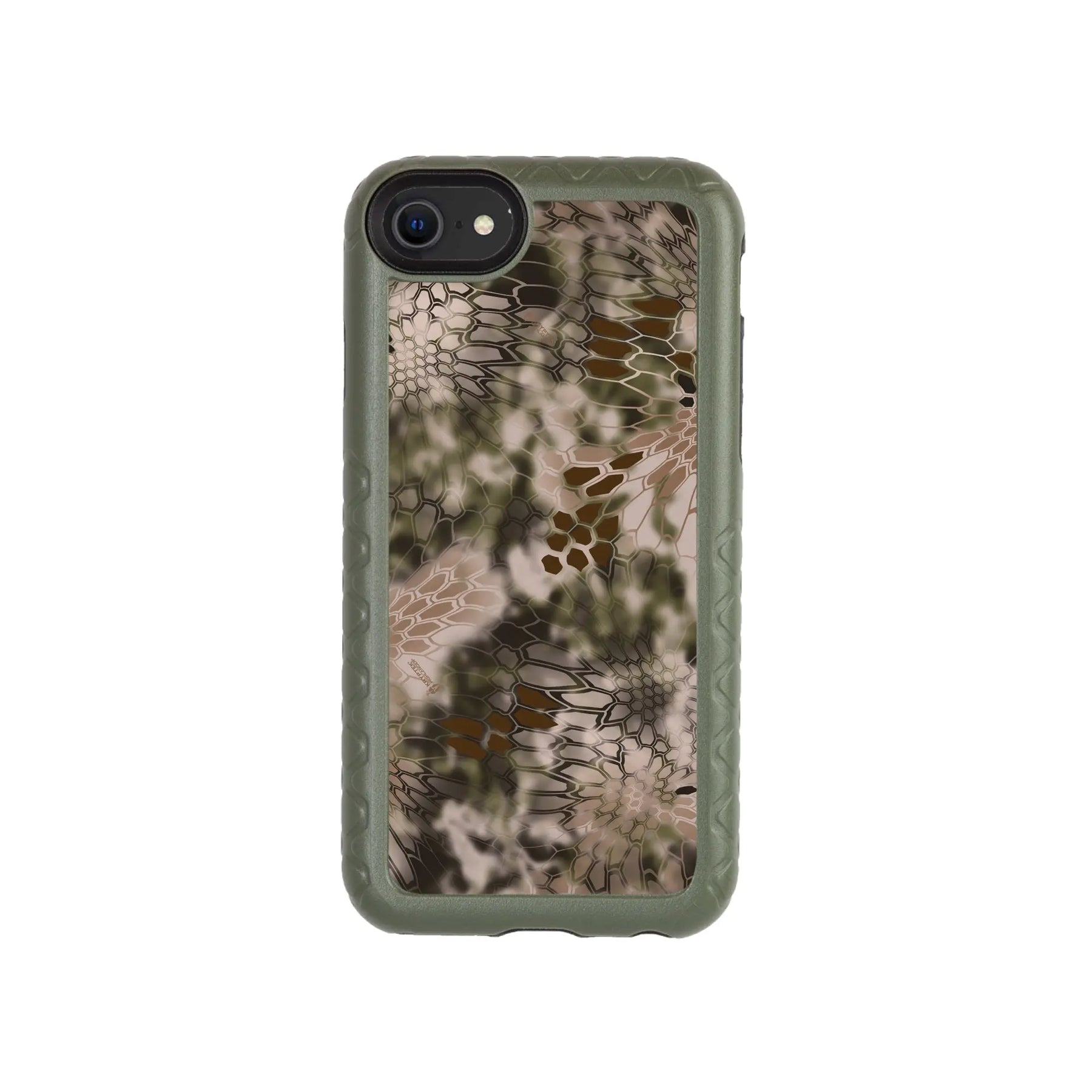 Kryptek Fortitude for Apple iPhone SE2/SE3/7/8 - Custom Case - OliveDrabGreenHIGHLANDER - cellhelmet