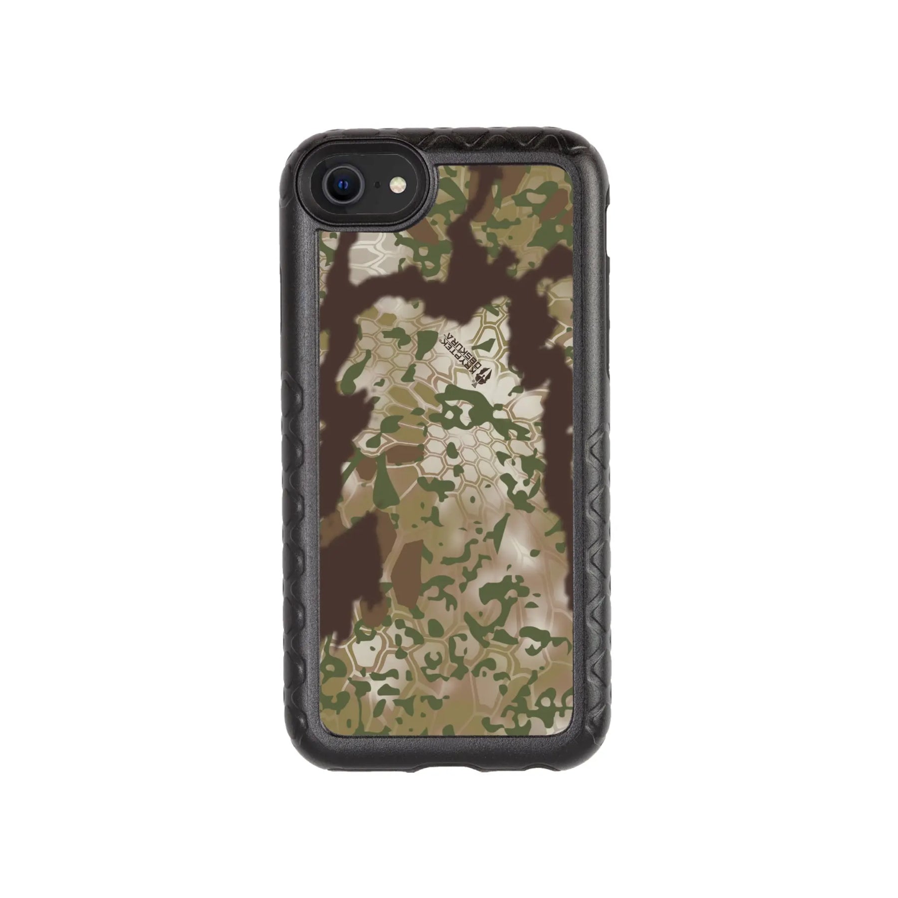 Kryptek Fortitude for Apple iPhone SE2/SE3/7/8 - Custom Case - OnyxBlackOBSKURATRANSITIONAL - cellhelmet