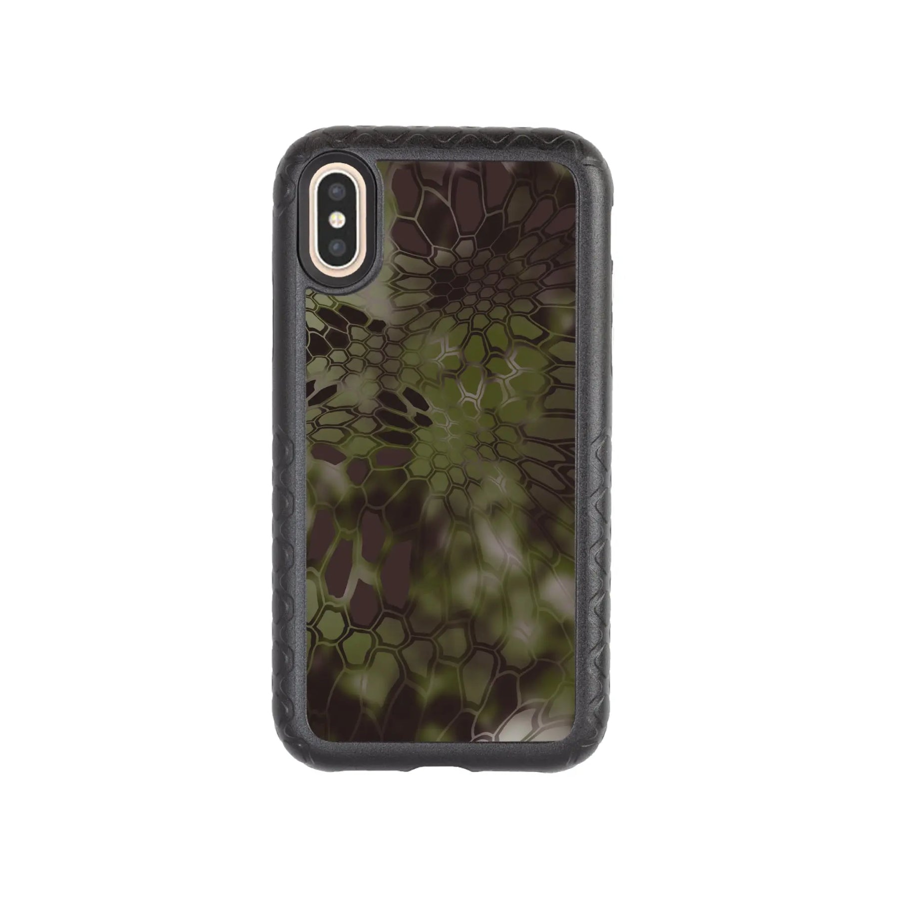 Kryptek Fortitude for Apple iPhone XS / X - Custom Case - OnyxBlackALTITUDE - cellhelmet
