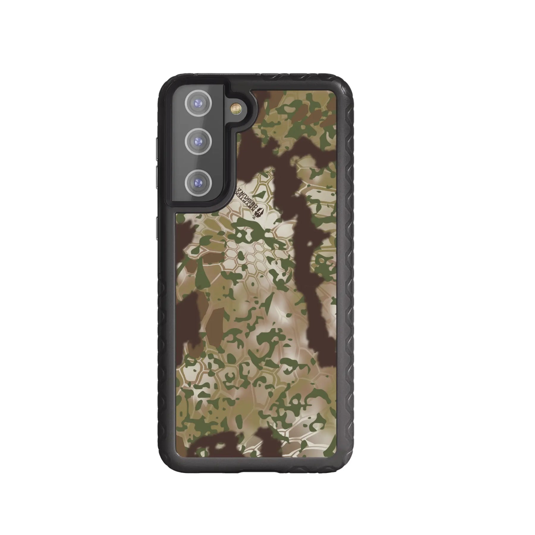 Kryptek Fortitude for Samsung Galaxy S21 Plus - Custom Case - OnyxBlackOBSKURATRANSITIONAL - cellhelmet