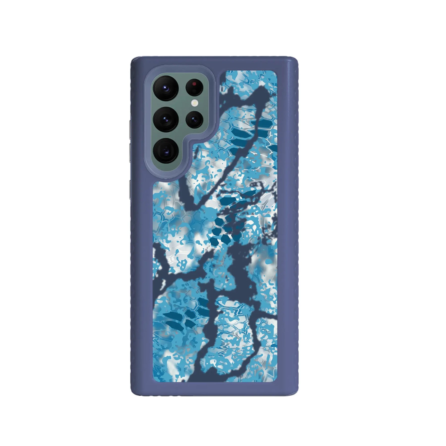 Kryptek Fortitude for Samsung Galaxy S22 Ultra - Custom Case - SlateBlueOBSKURALITUS - cellhelmet