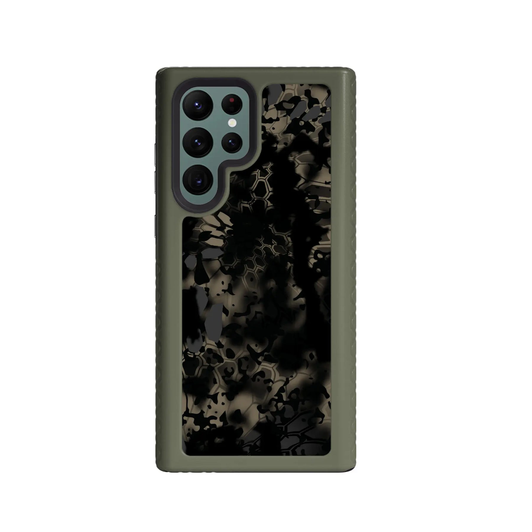 Kryptek Fortitude for Samsung Galaxy S22 Ultra - Custom Case - OliveDrabGreenOBSKURANOX - cellhelmet