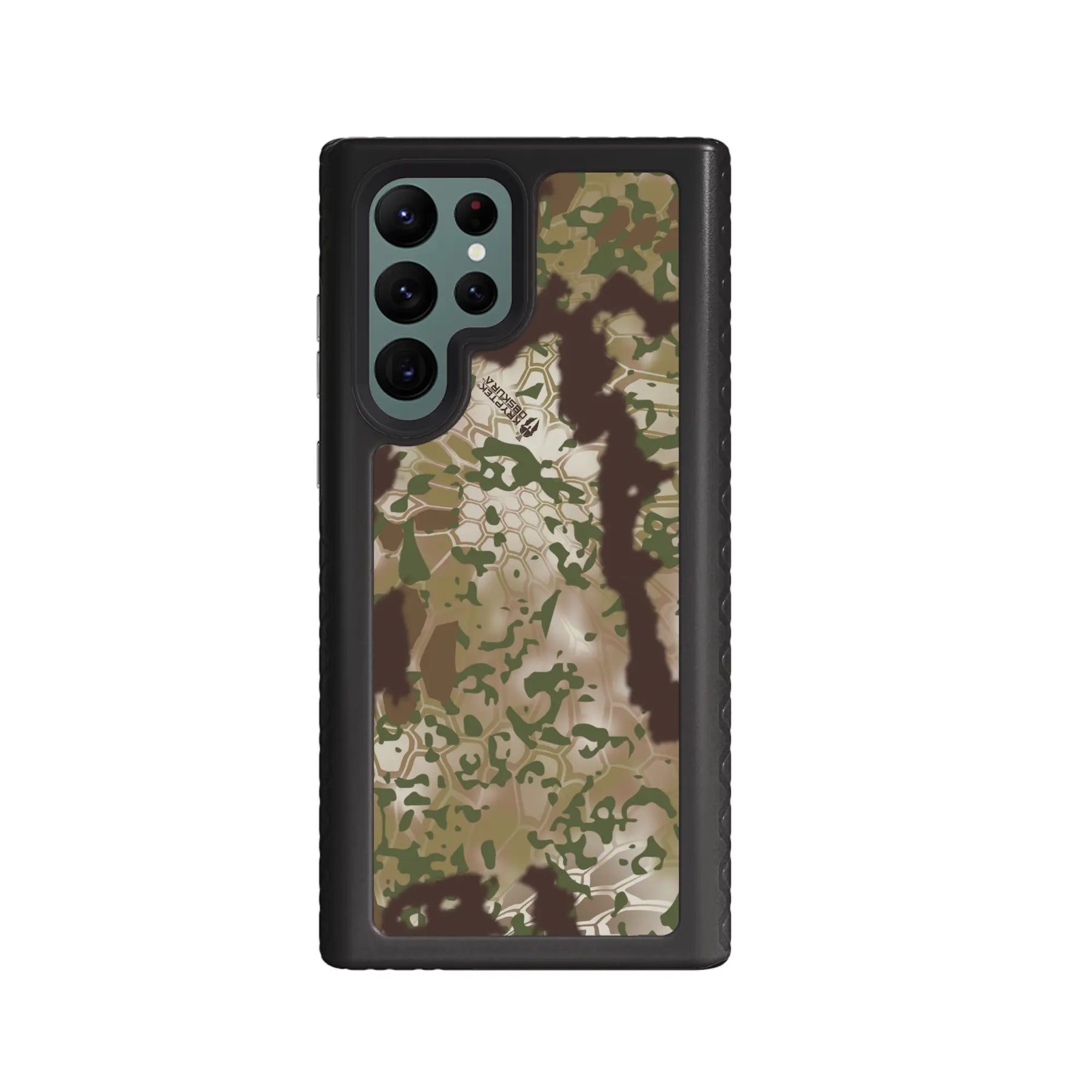 Kryptek Fortitude for Samsung Galaxy S22 Ultra - Custom Case - OnyxBlackOBSKURATRANSITIONAL - cellhelmet