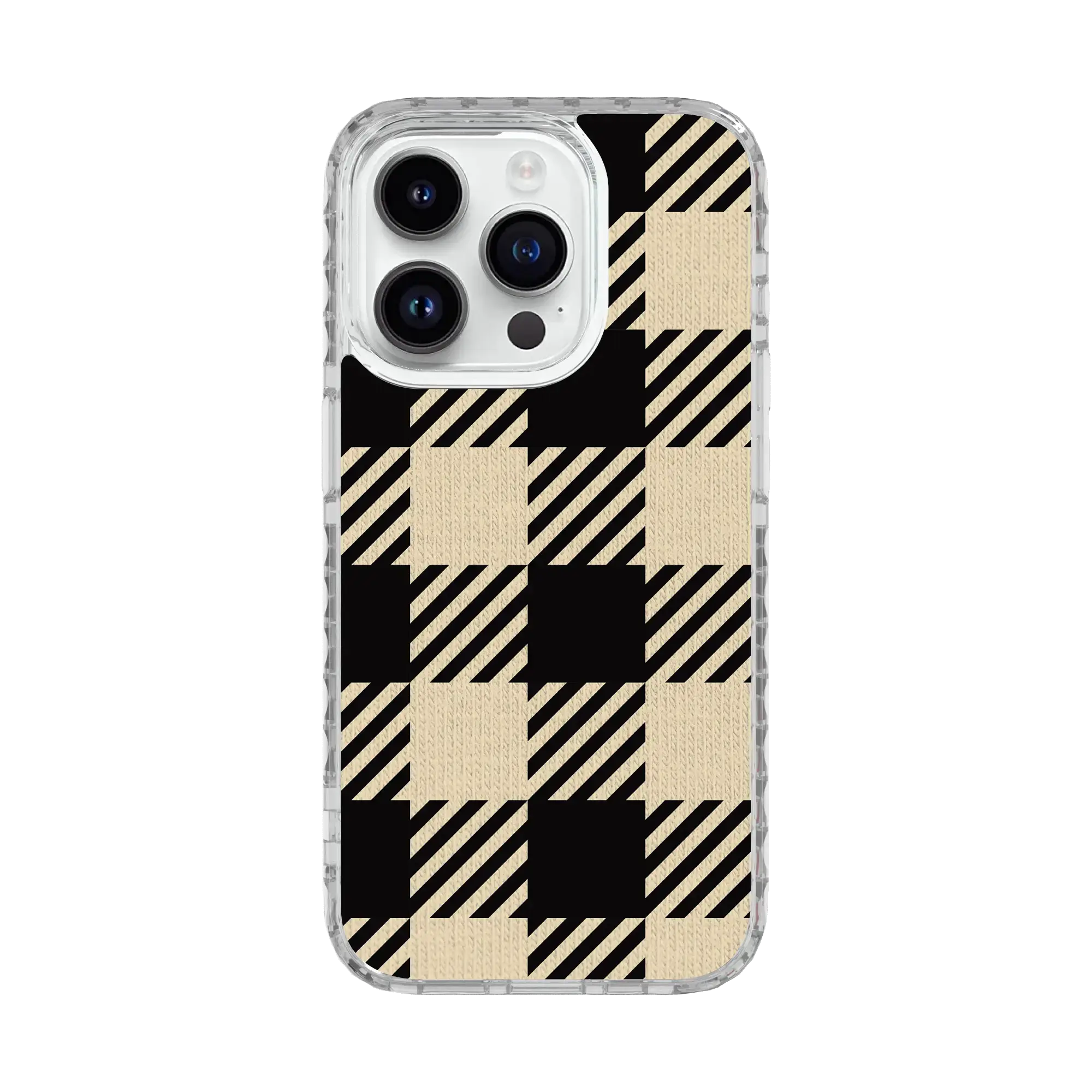 Lumberjack Chic | Autumn Flannel | Custom MagSafe Case Design for Apple iPhone 15 Series