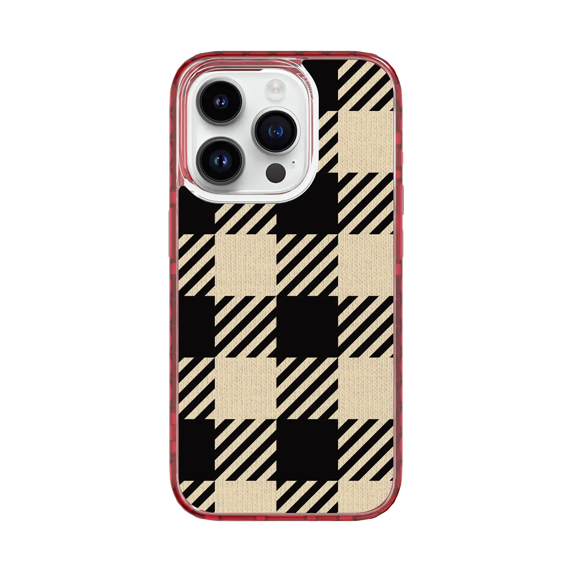 Lumberjack Chic | Autumn Flannel | Custom MagSafe Case Design for Apple iPhone 15 Series