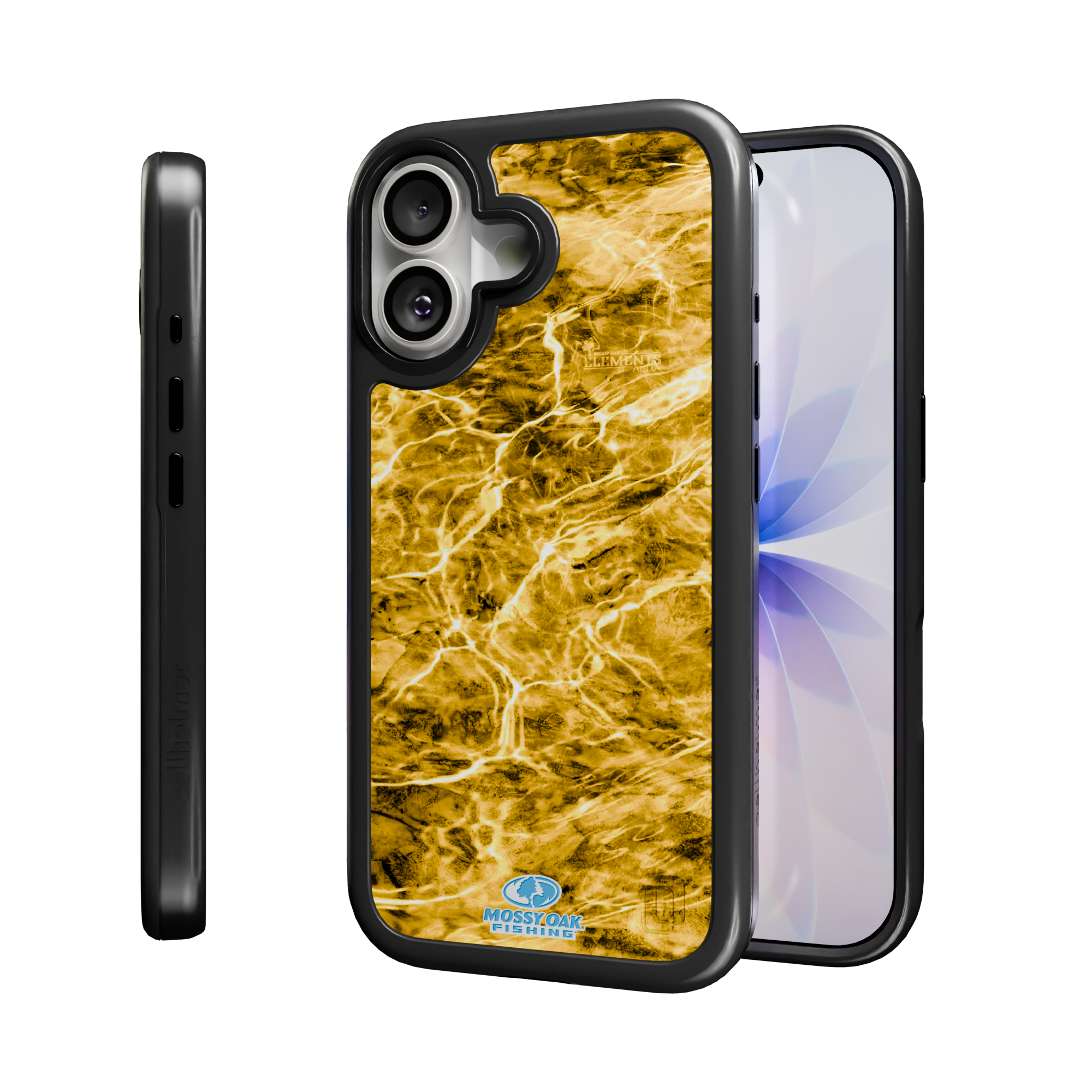 Mossy Oak Collection - Agua Yellowfin for Apple iPhone 17 - Black Agua Yellowfin / iPhone 17 / Black