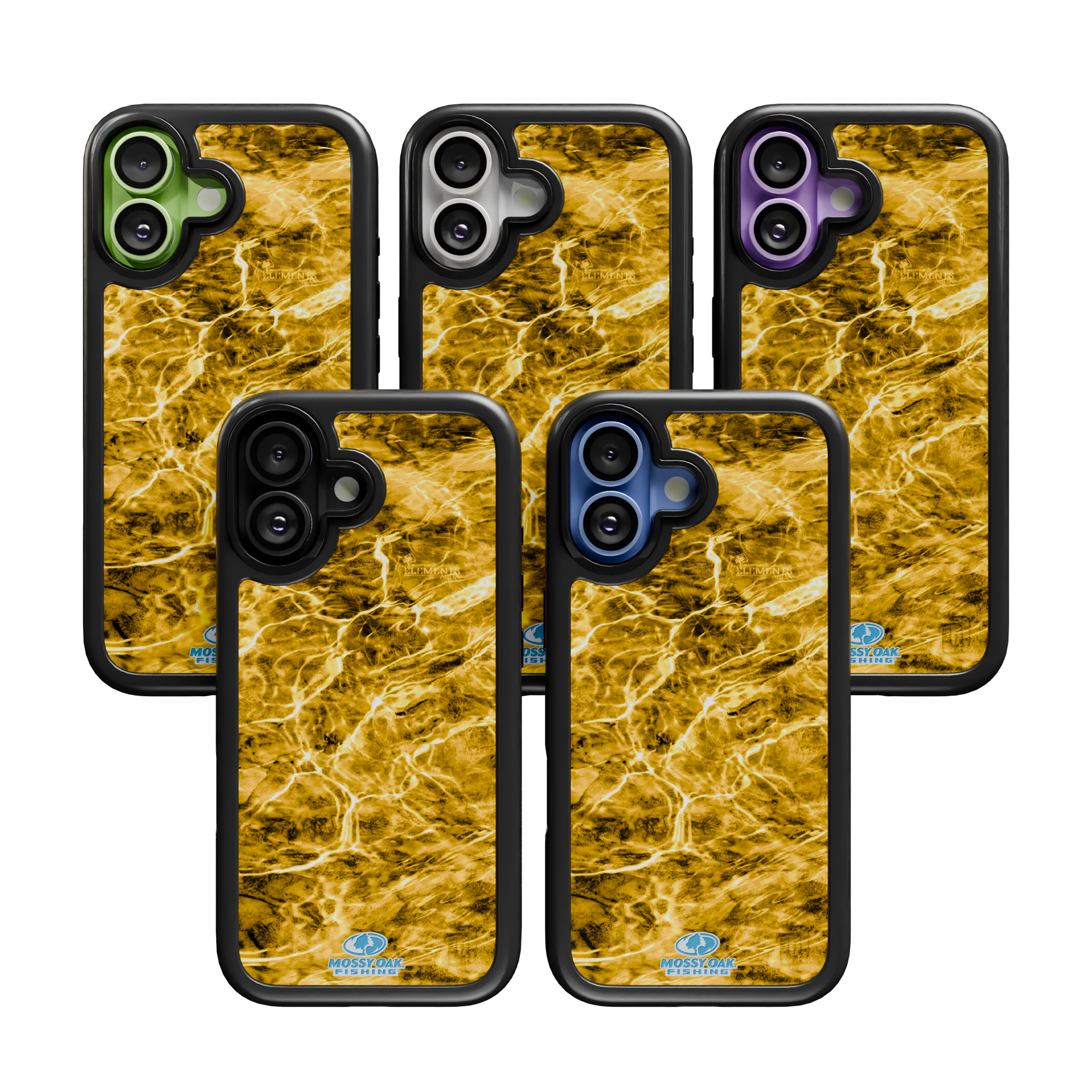 Mossy Oak Collection - Agua Yellowfin for Apple iPhone 17 - Black Agua Yellowfin / iPhone 17 / Black