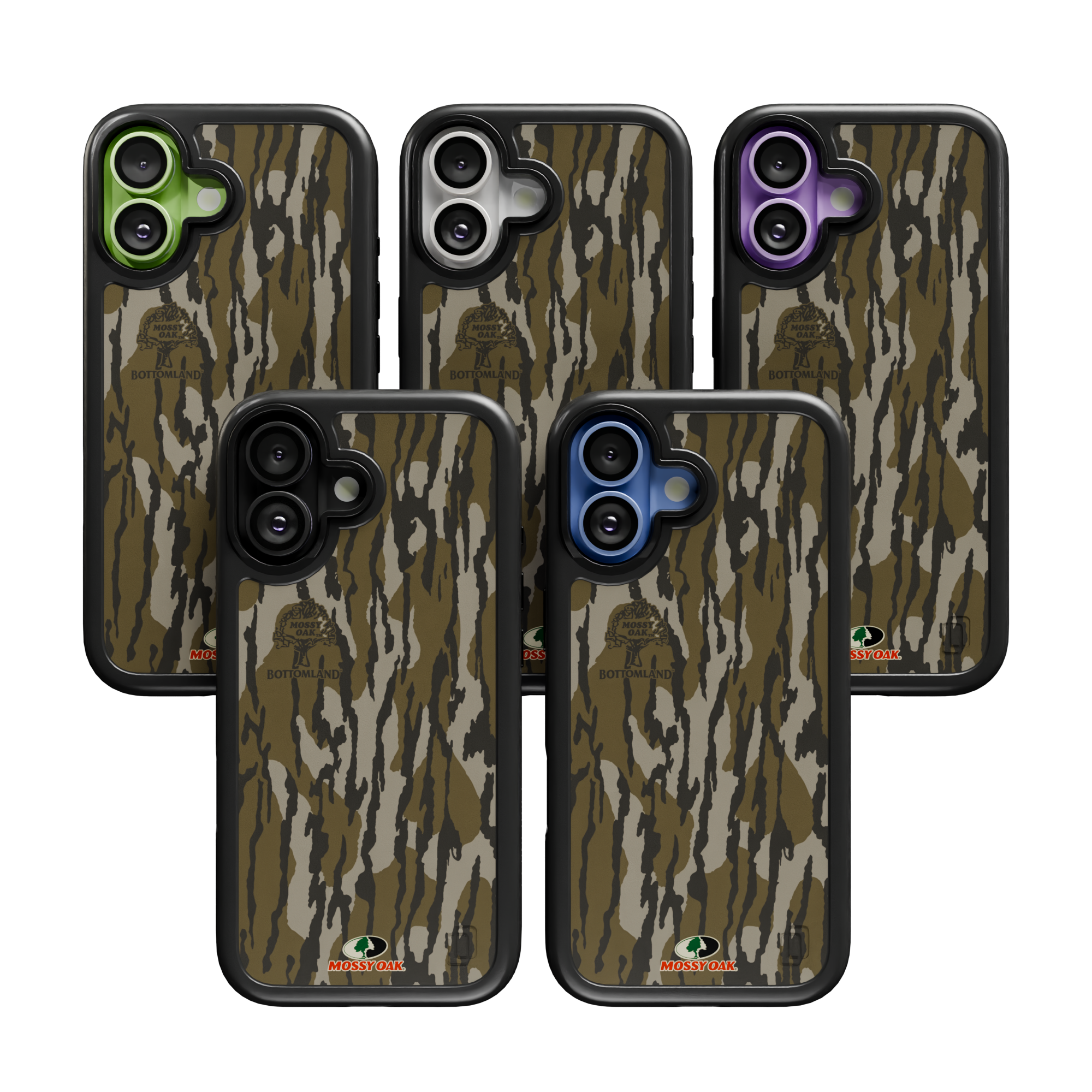 Mossy Oak Collection - Bottomland for Apple iPhone 17 - Black Bottomland / iPhone 17 / Black