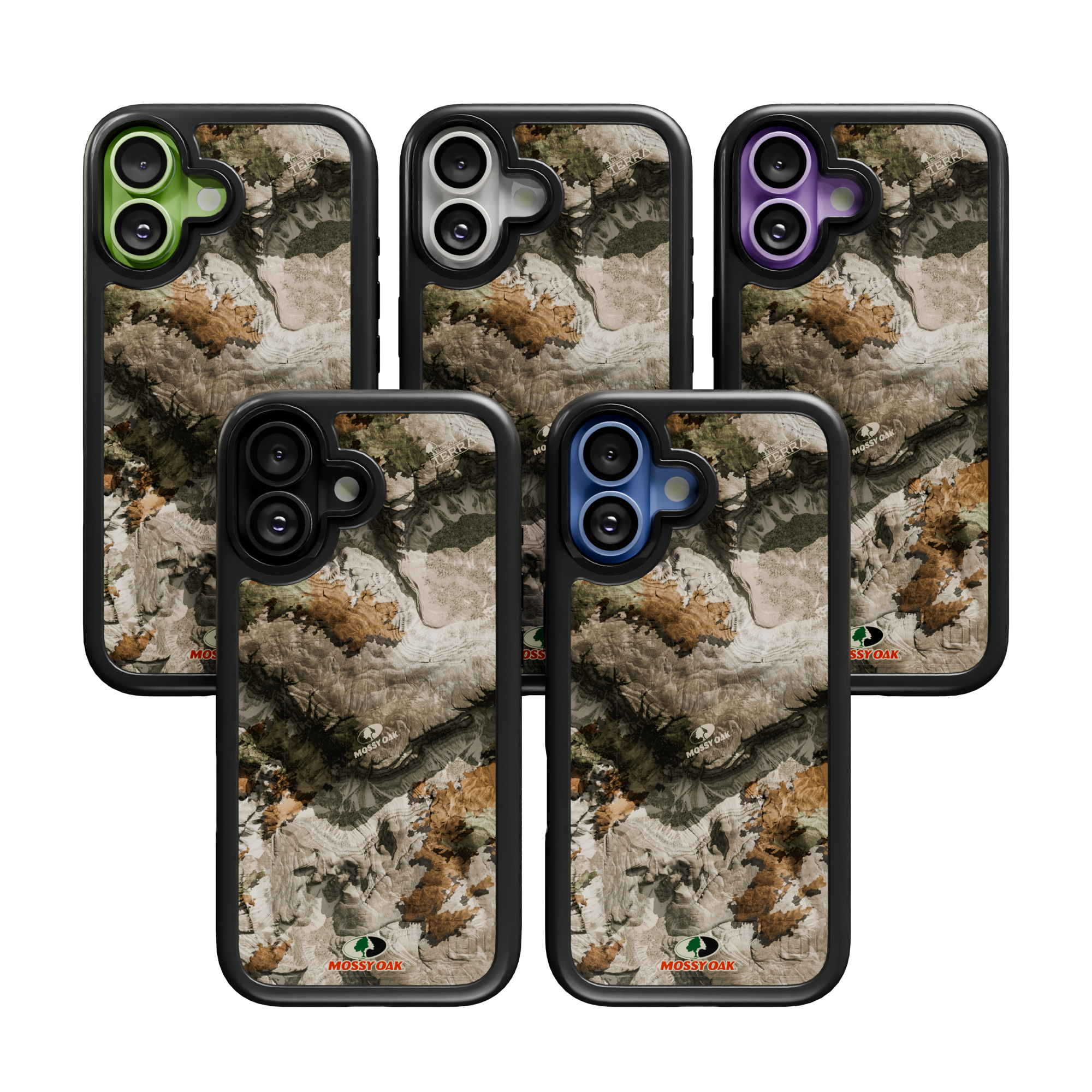 Mossy Oak Collection - Terra Gila for Apple iPhone 17 - Black Terra Gila / iPhone 17 / Black
