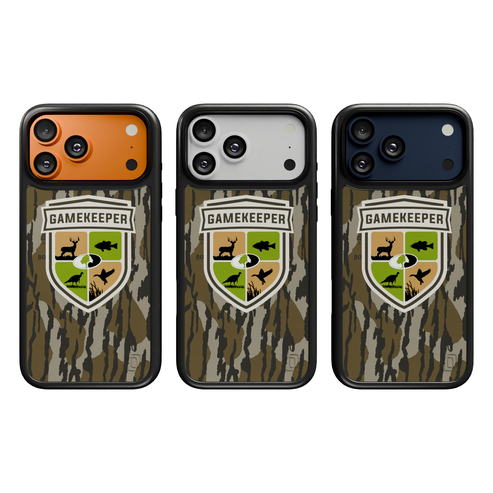 Mossy Oak Collection - Game Keeper for Apple iPhone 17 Pro Max - Black Game Keeper / iPhone 17 Pro Max / Black