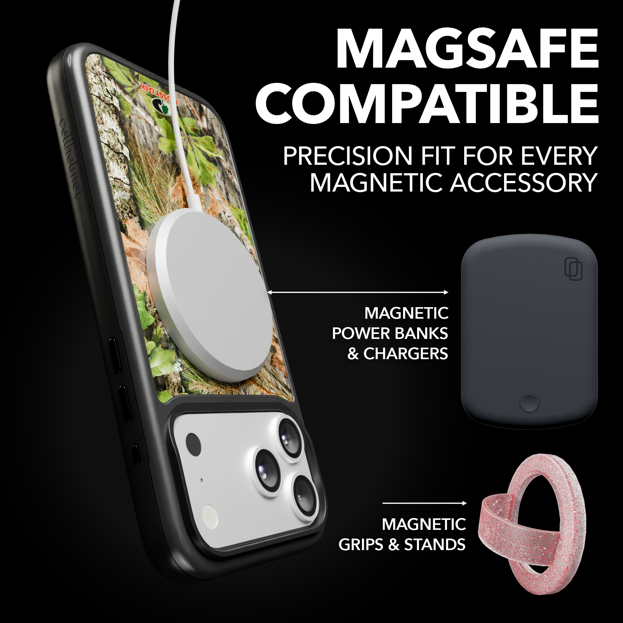 Mossy Oak Collection - Obsession for Apple iPhone 17 Pro Max - Black Obsession / iPhone 17 Pro Max / Black