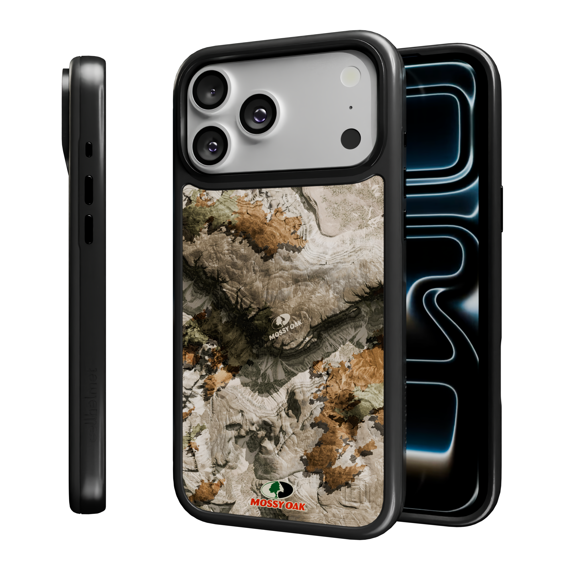 Mossy Oak Collection - Terra Gila for Apple iPhone 17 Pro Max - Black Terra Gila / iPhone 17 Pro Max / Black