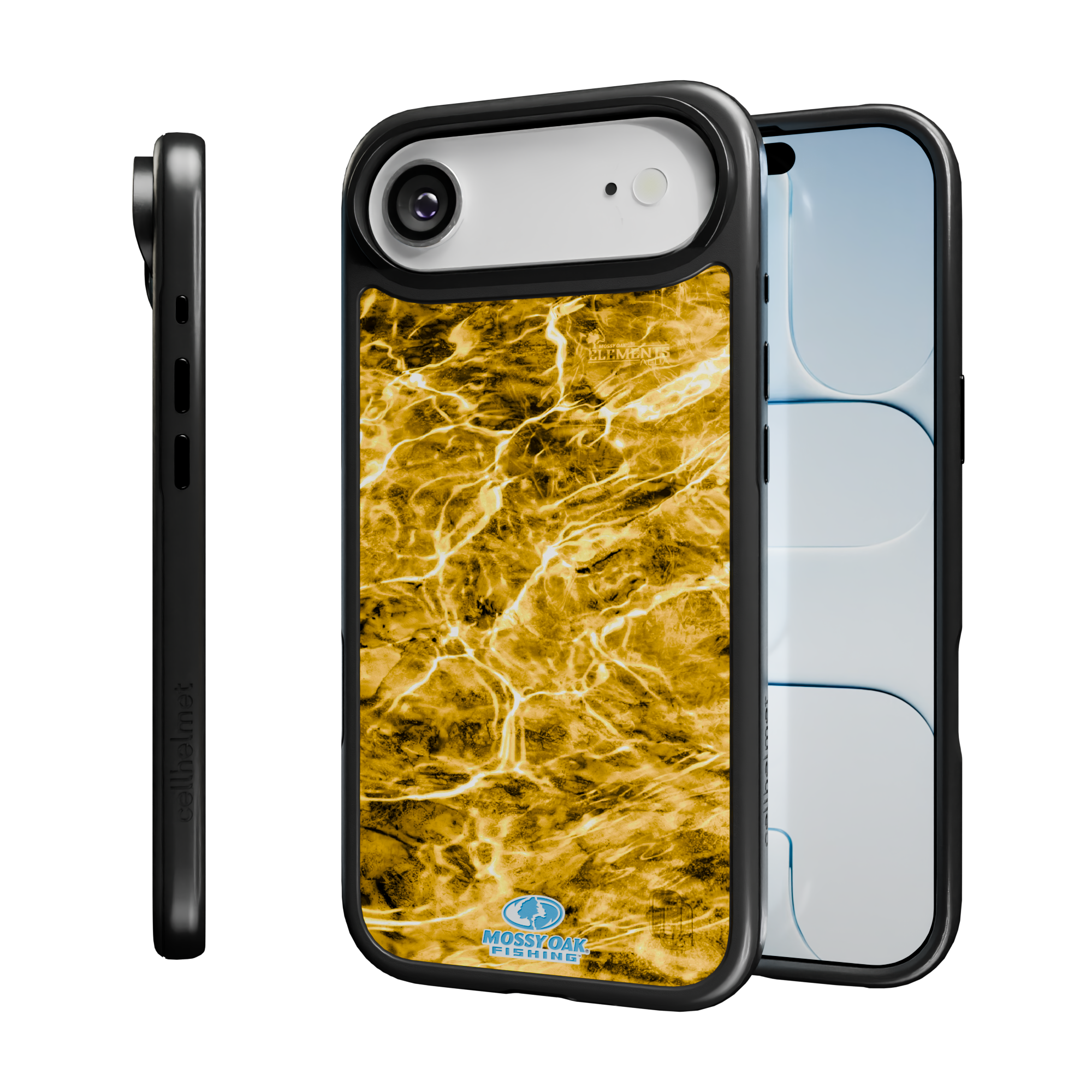 Mossy Oak Collection - Agua Yellowfin for Apple iPhone Air - Black Agua Yellowfin / iPhone Air / Black