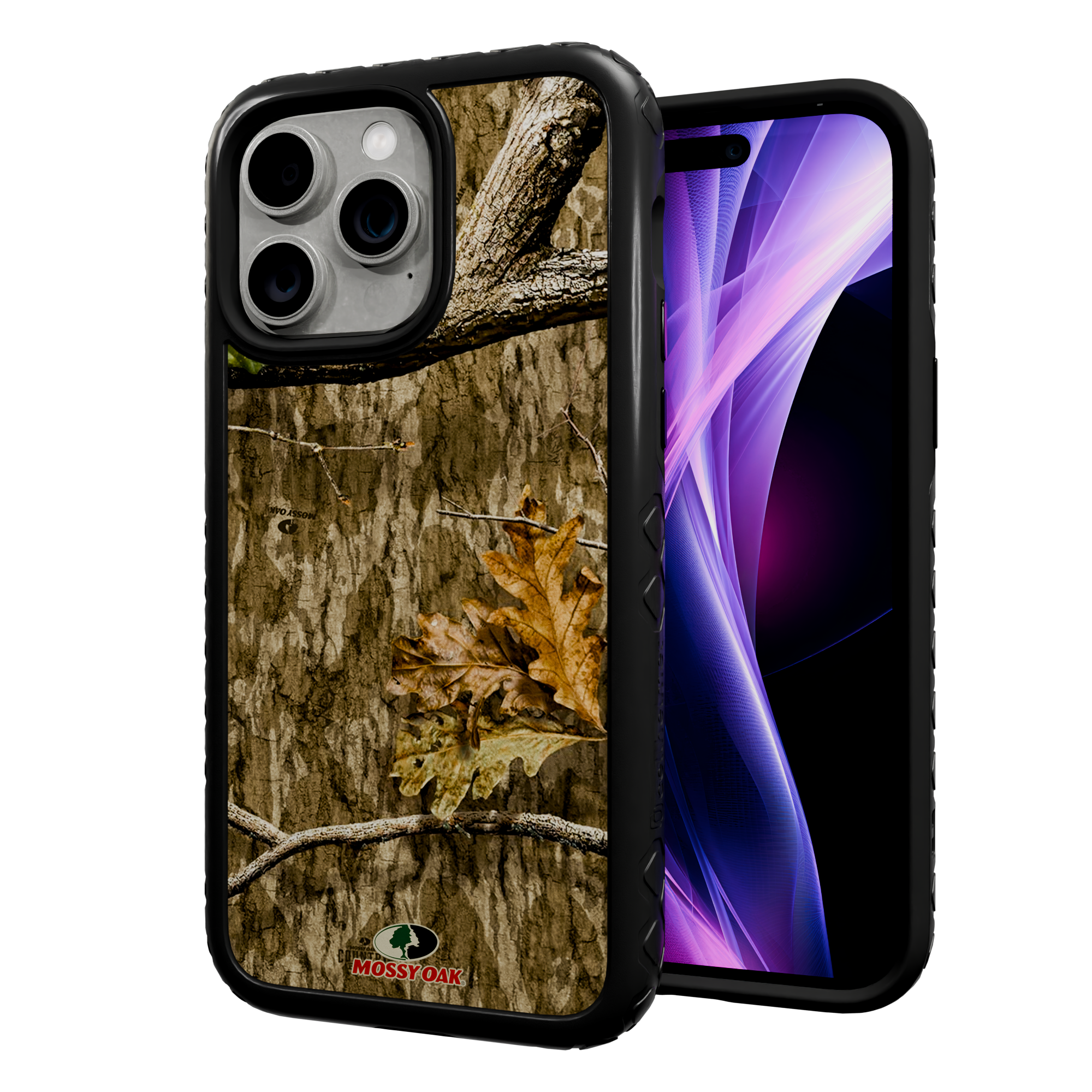 Shock-Absorbent MagSafe® Case for Apple iPhone 14 Pro Max | Mossy Oak Country Roots Camo